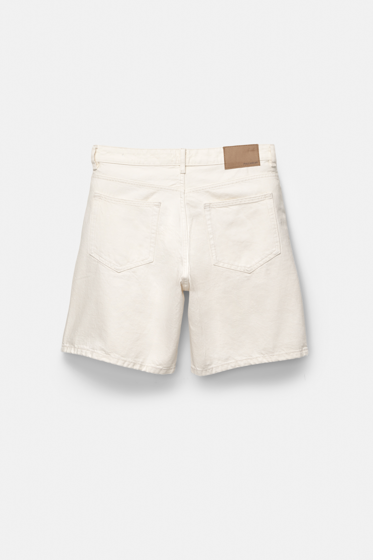 Standard denim Bermuda shorts