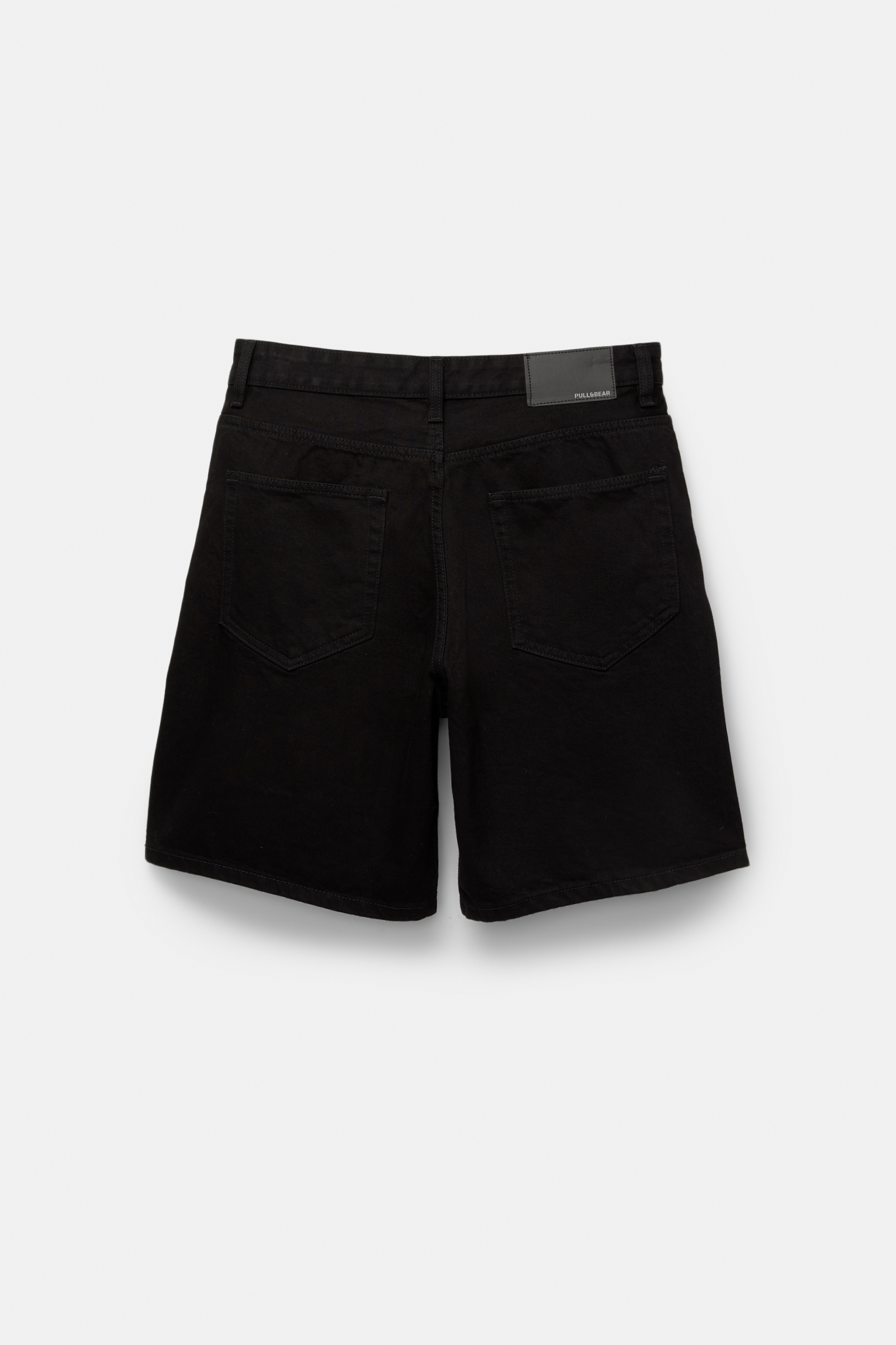 Standard denim Bermuda shorts