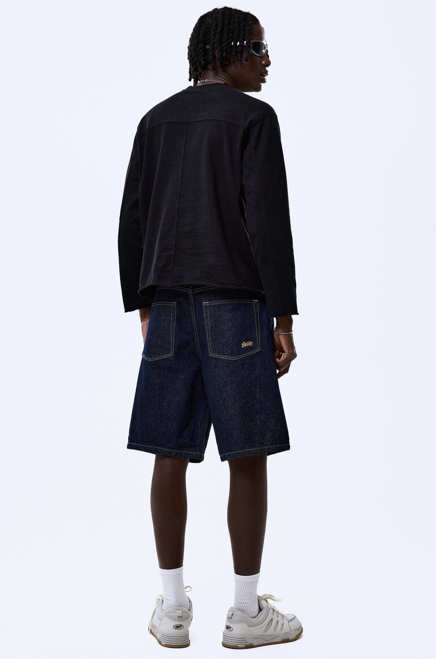 Vrećaste bermude od trapera