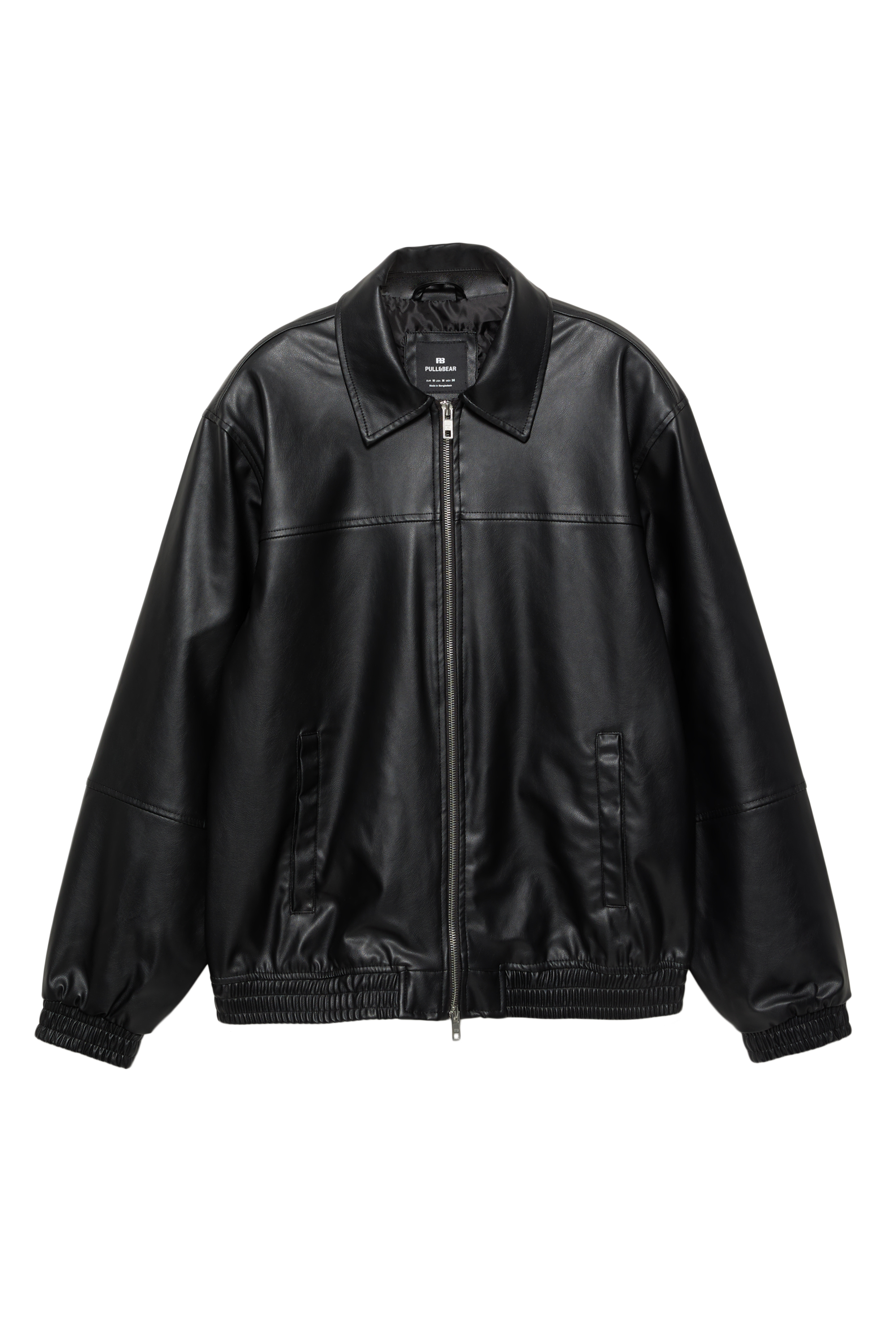 Men's Faux Leather Jackets | Pull&Bear United States