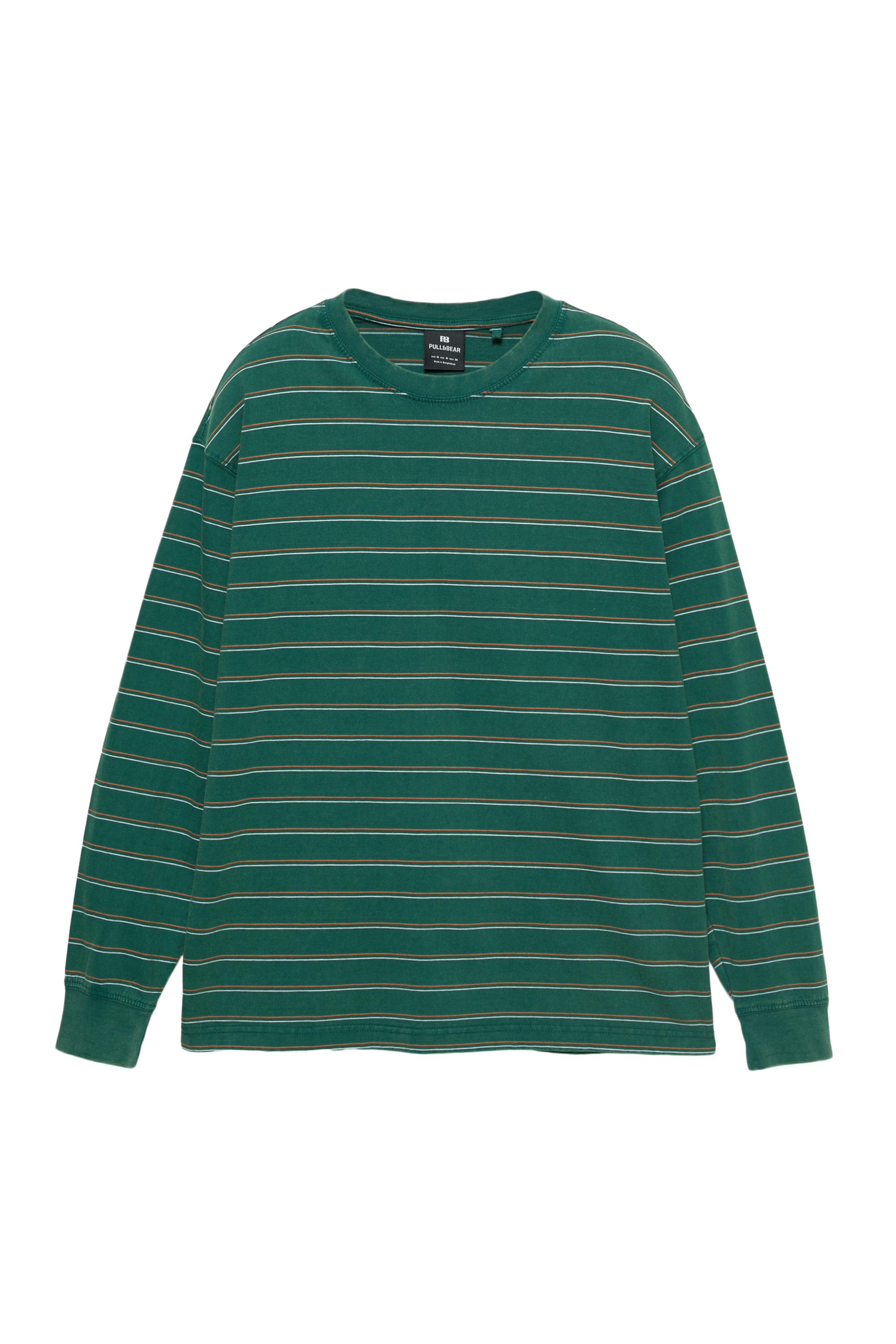 เสื้อยืดแขนยาวลายขวาง