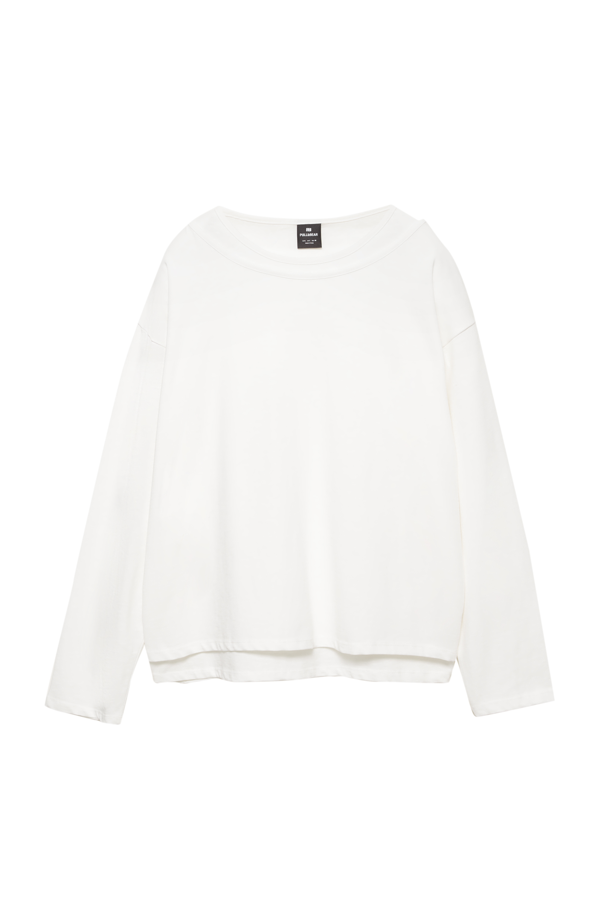 تيشرت بأكمام طويلة مزدوجة