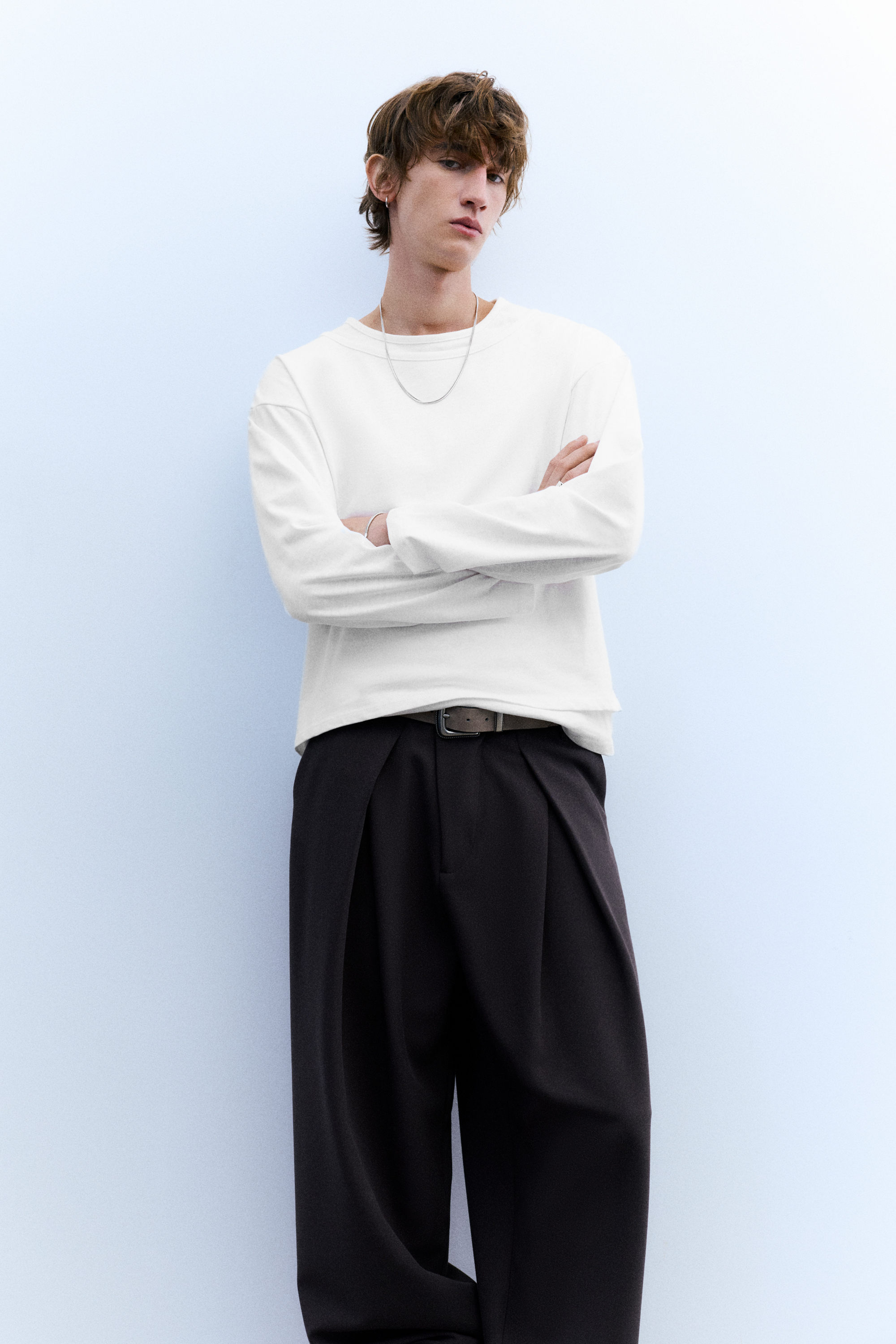 Double long sleeve T-shirt