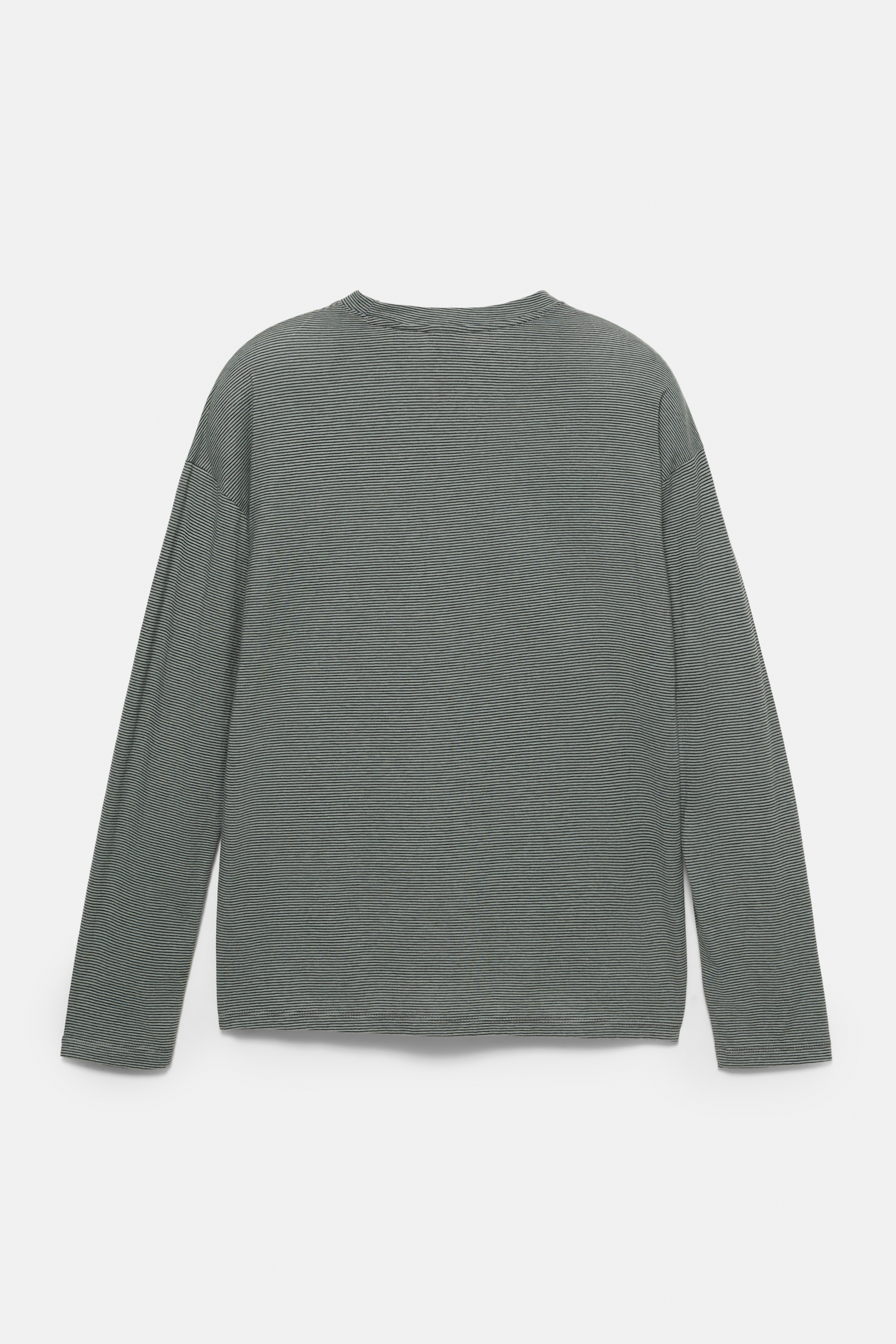 Camiseta manga longa raias