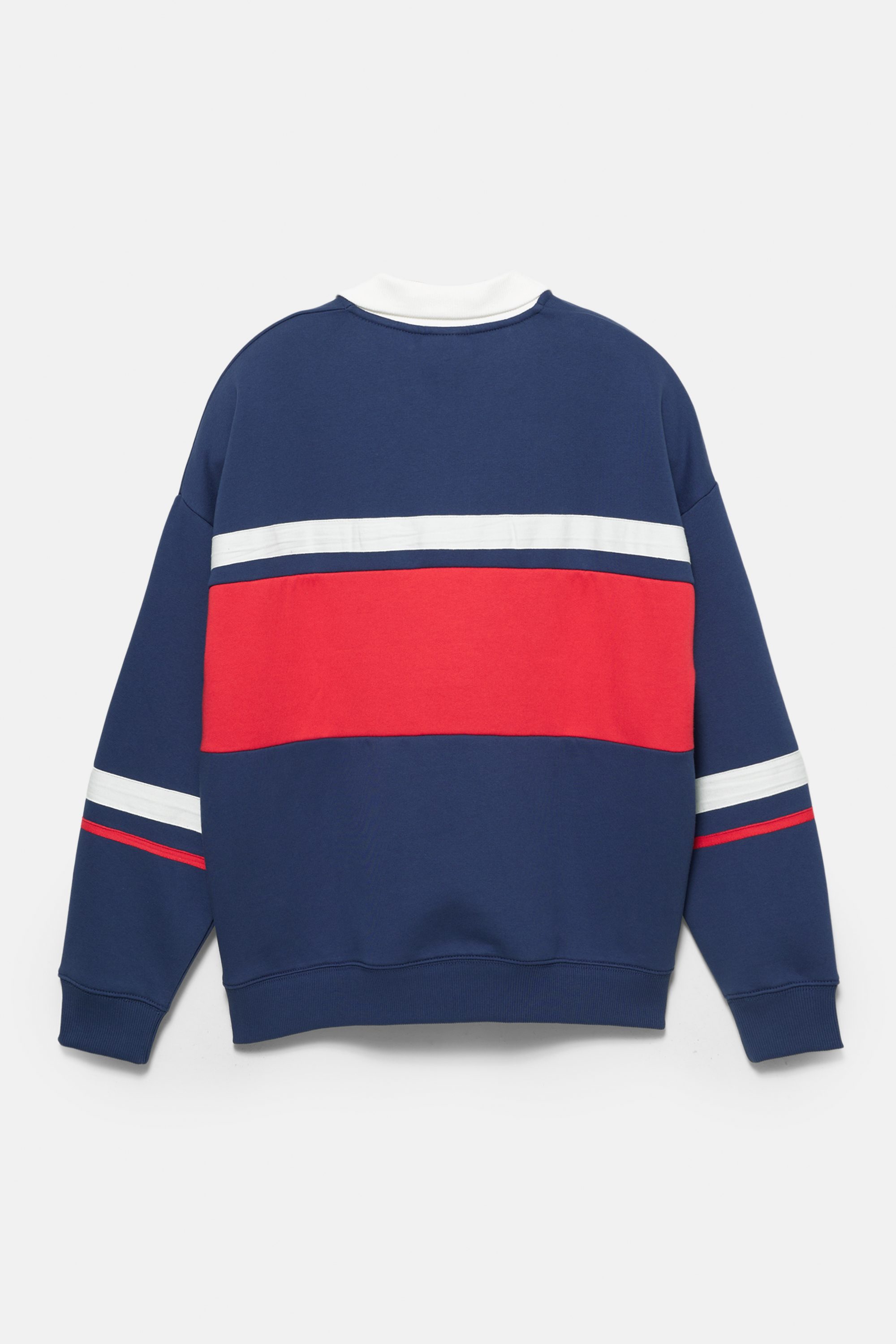 Sweat polo à empiècements STWD