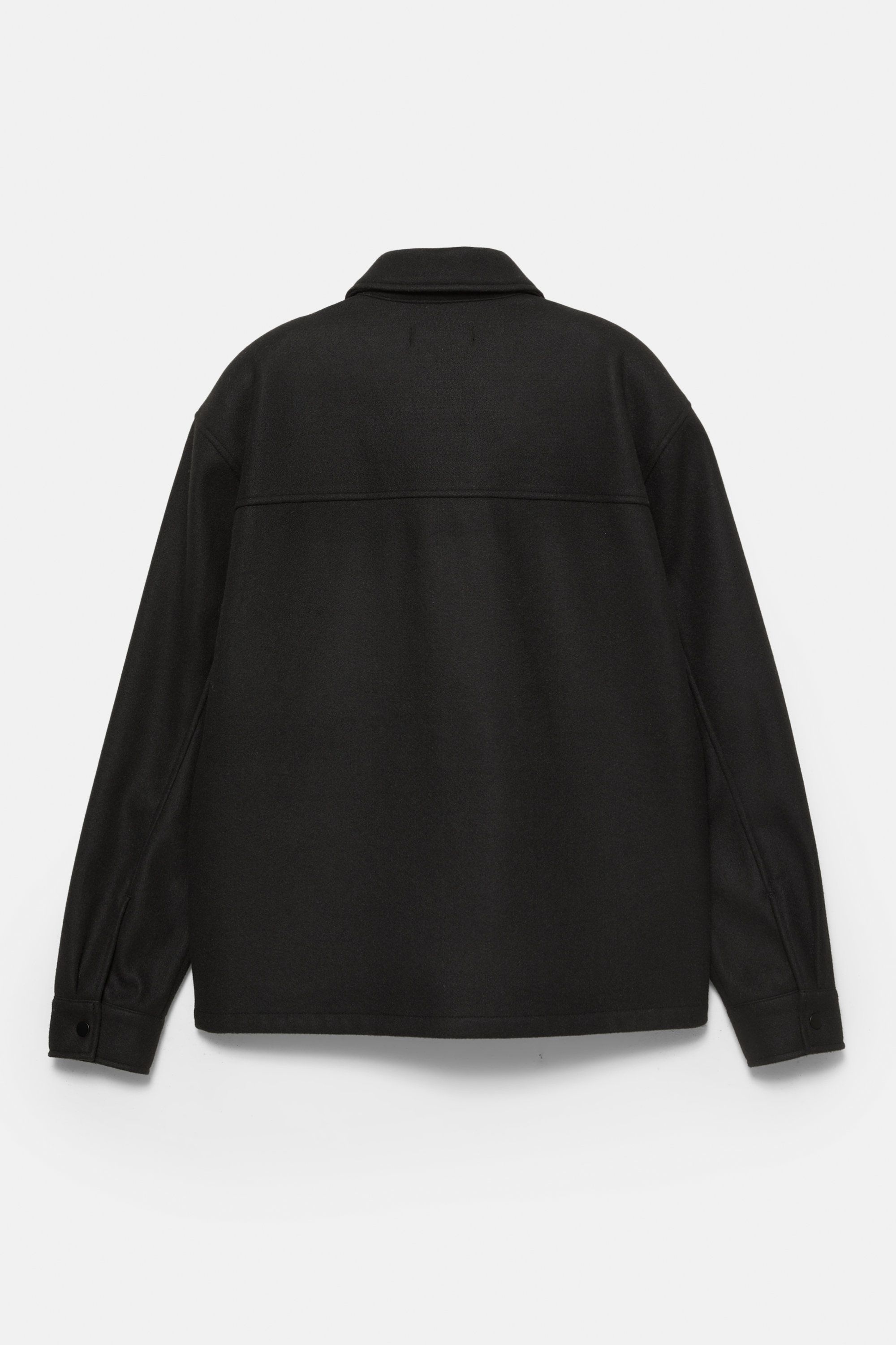 Overshirt van laken met zakken