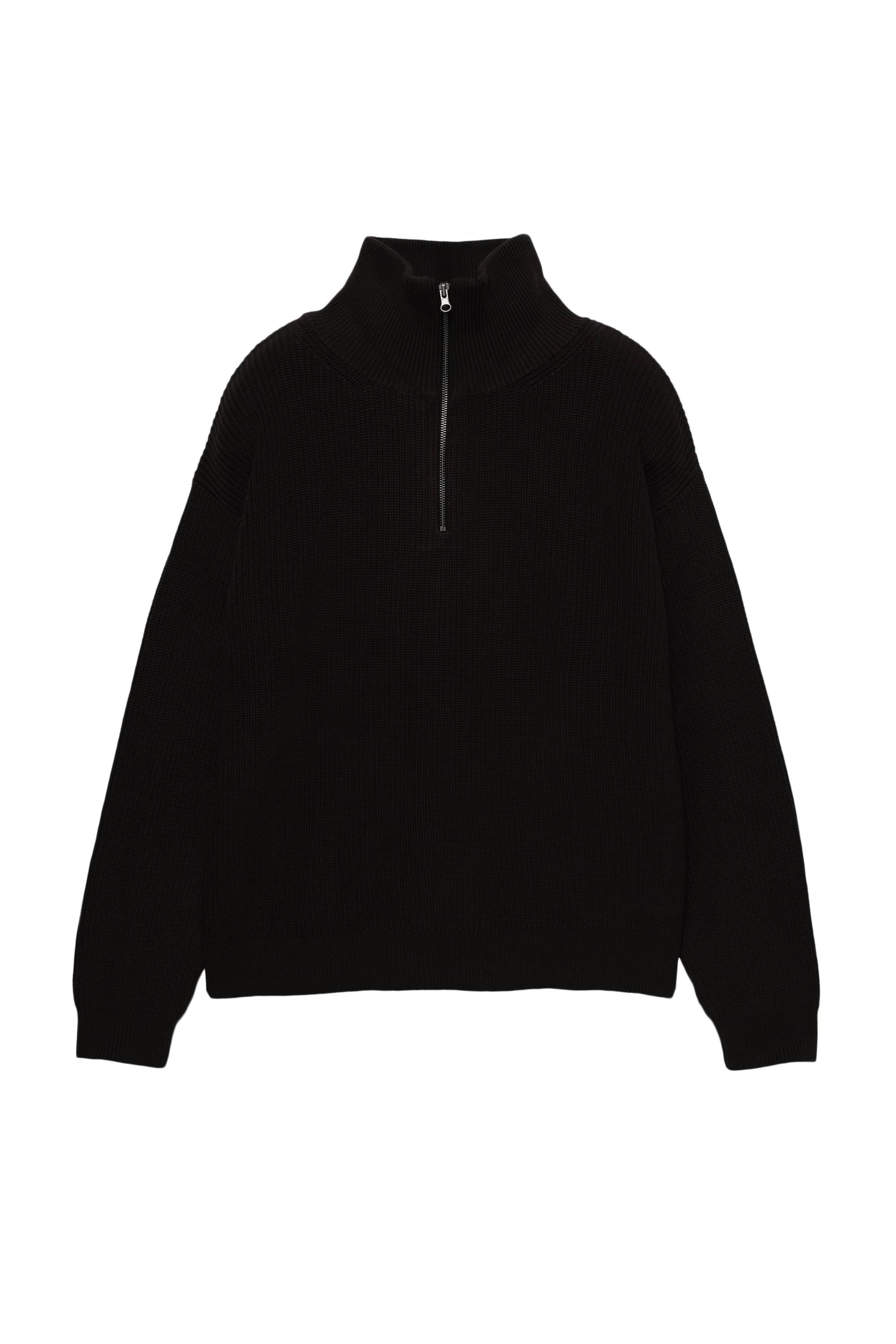 Pull col zippé