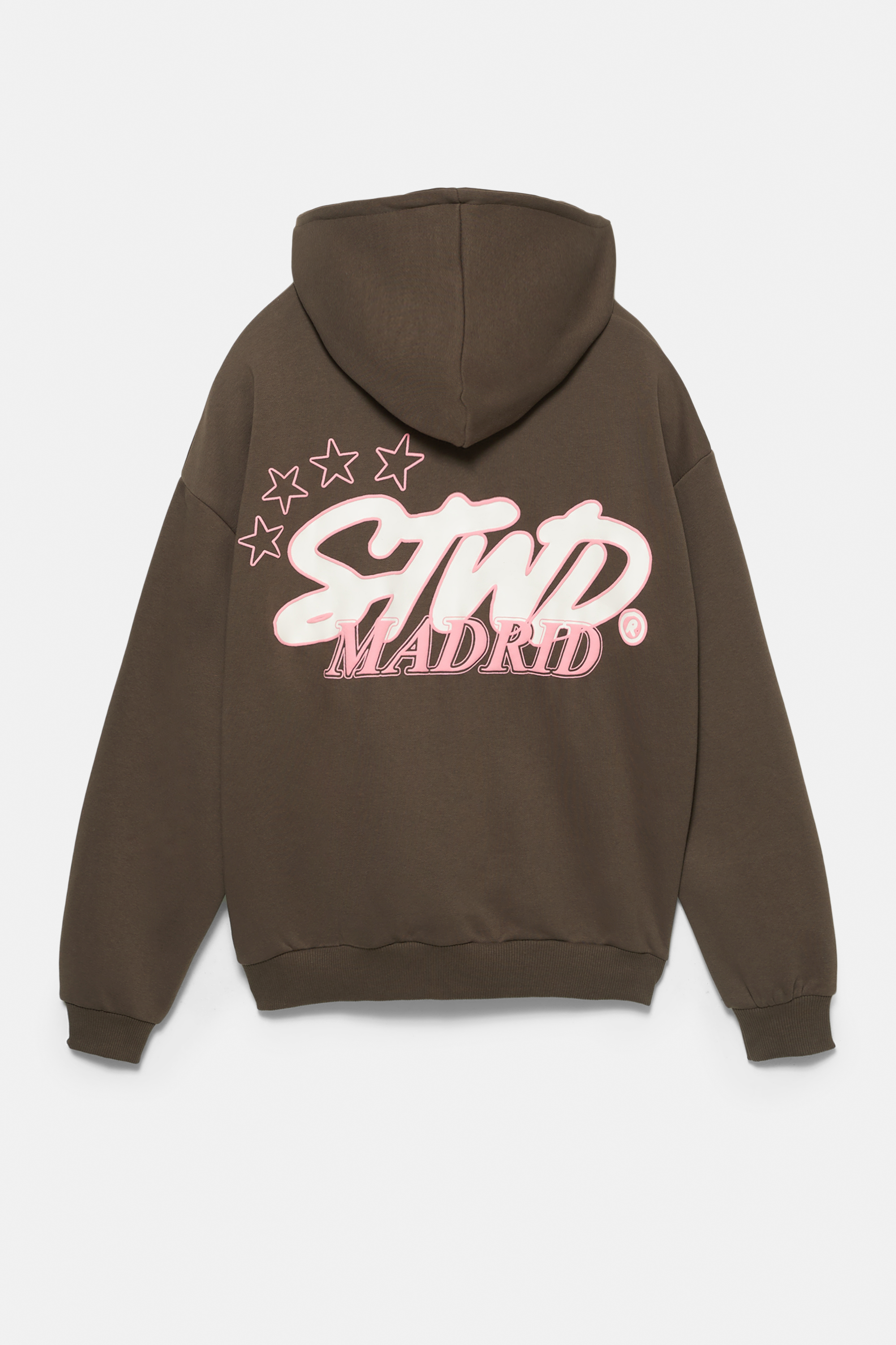 STWD Madrid zip-up hoodie
