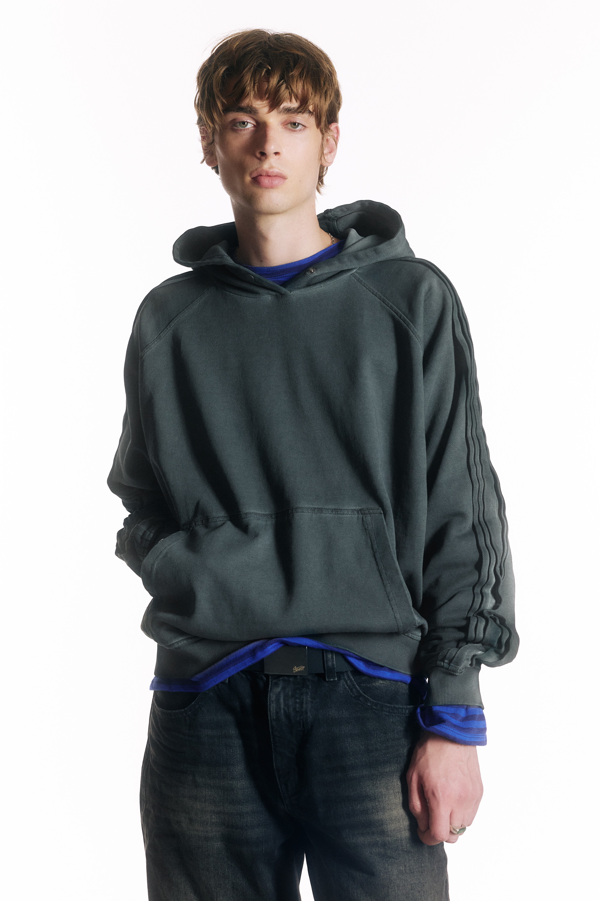 Washed finish hoodie