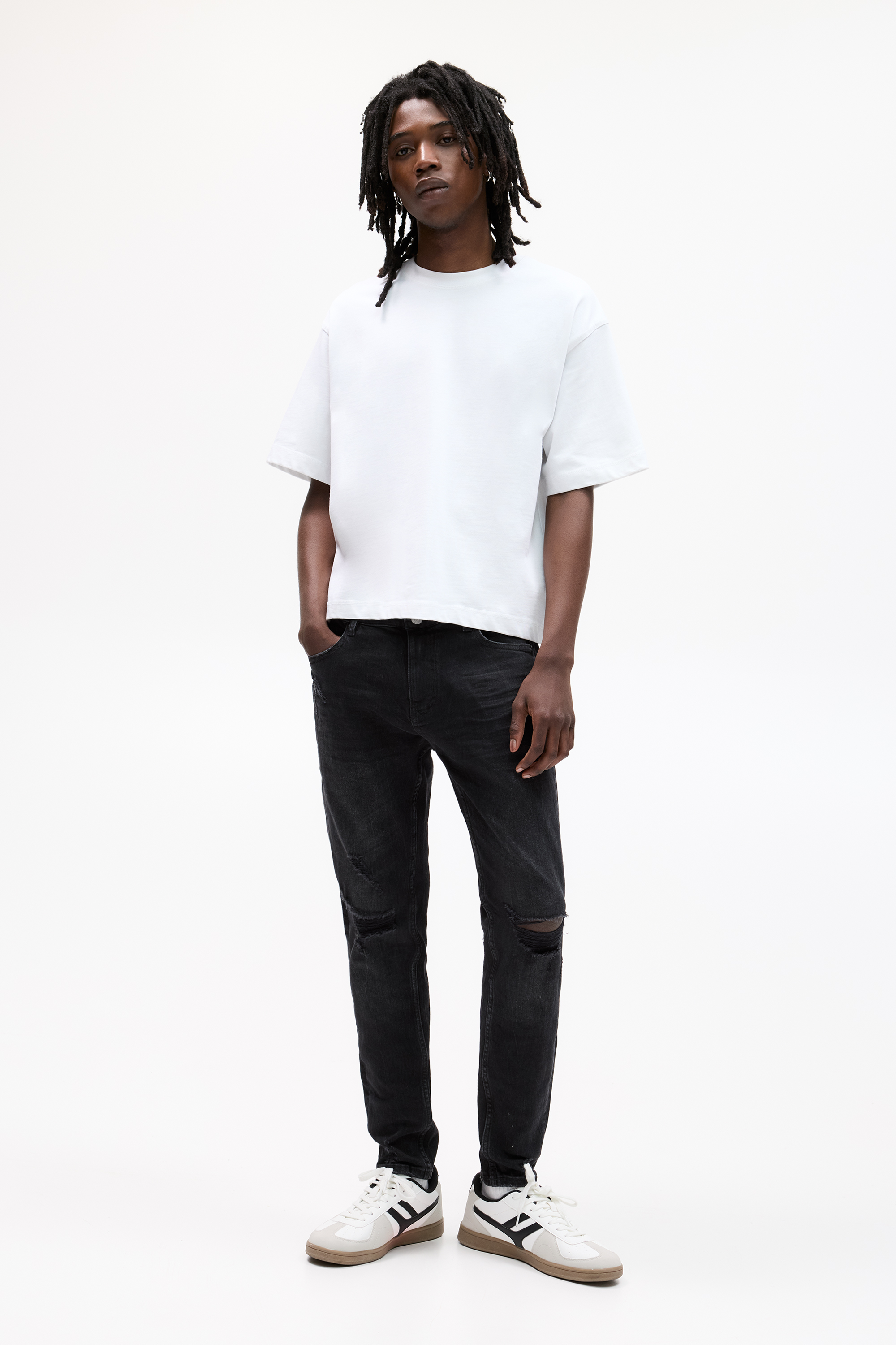 Jean skinny déchiré