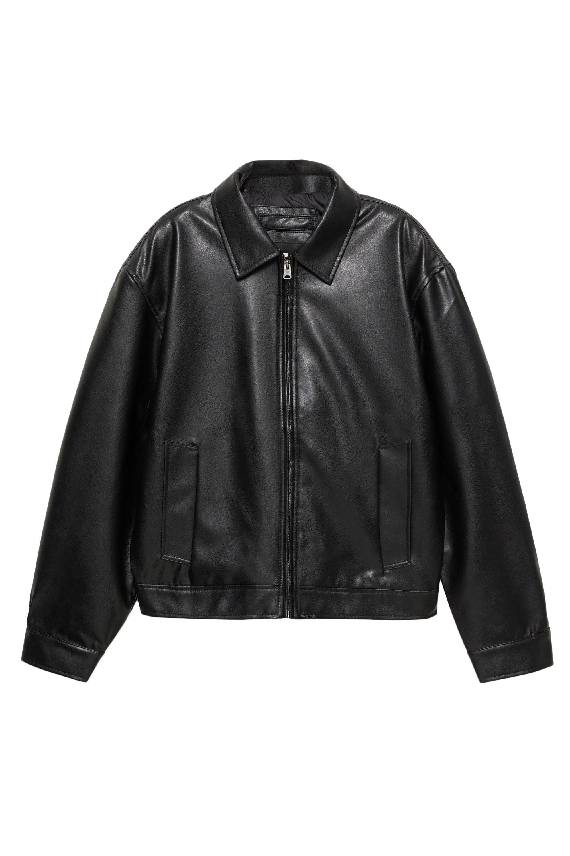 Men's Faux Leather Jackets | Pull&Bear United States