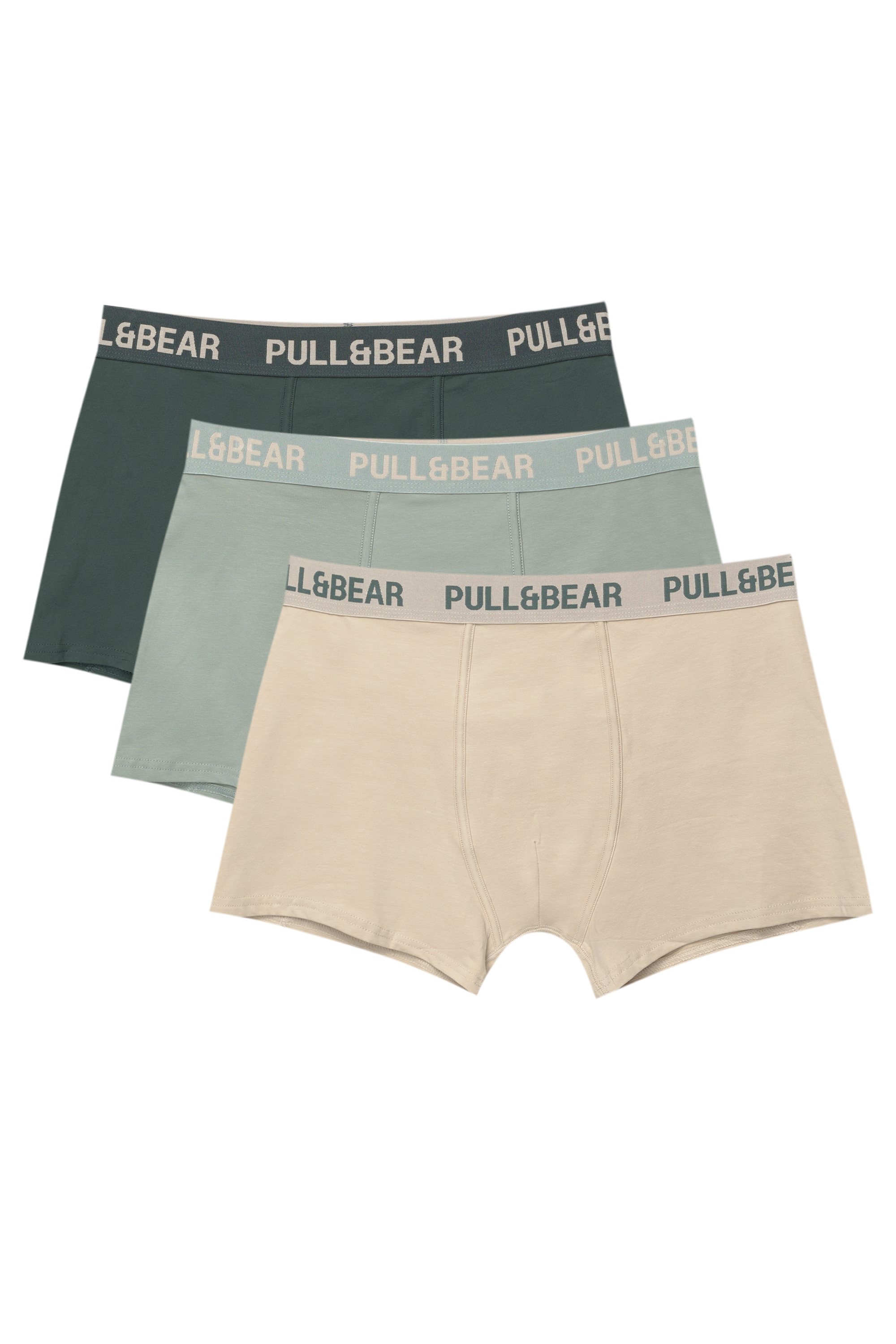 3er-Pack Boxershorts mit Pull&Bear-Logo