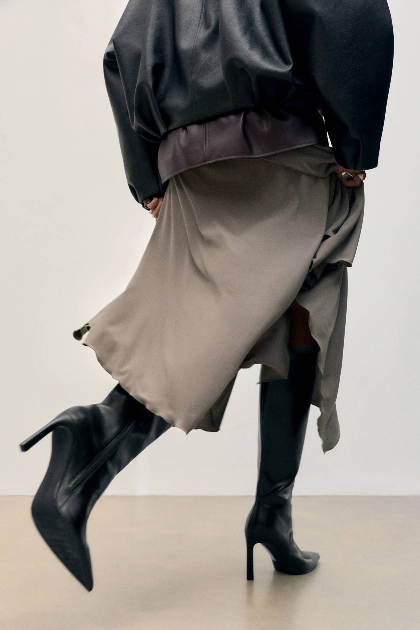 Bottes hautes talon - Pull&Bear France