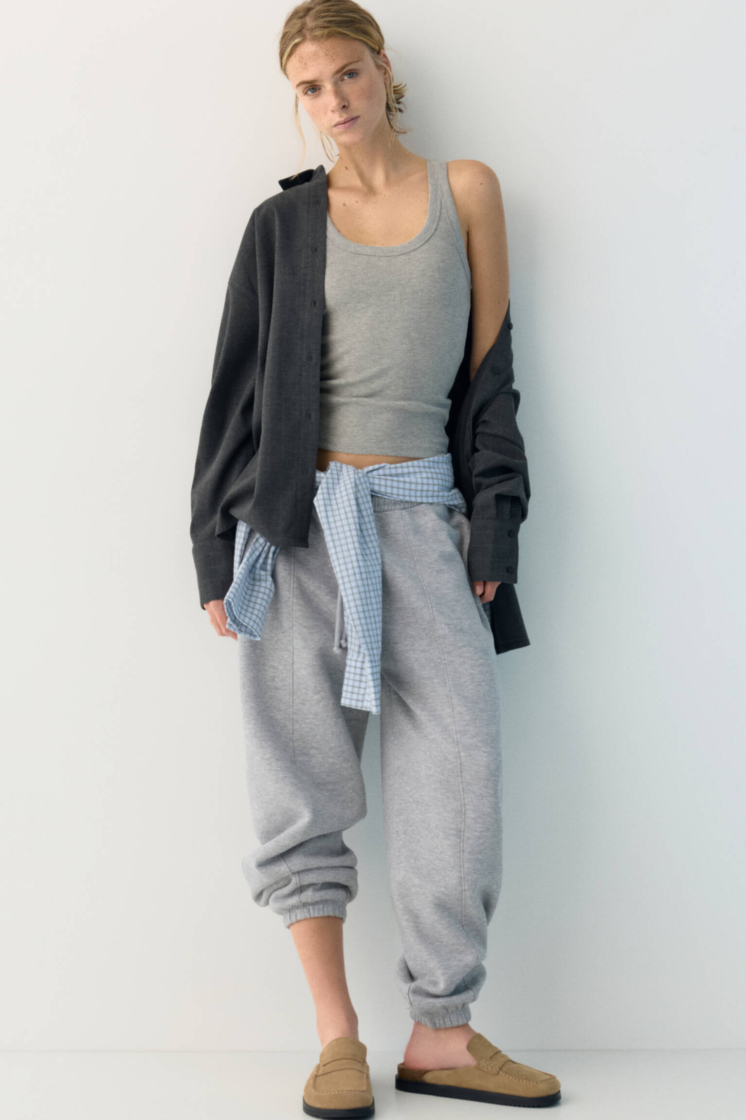 Sabots cuir - Pull&Bear France