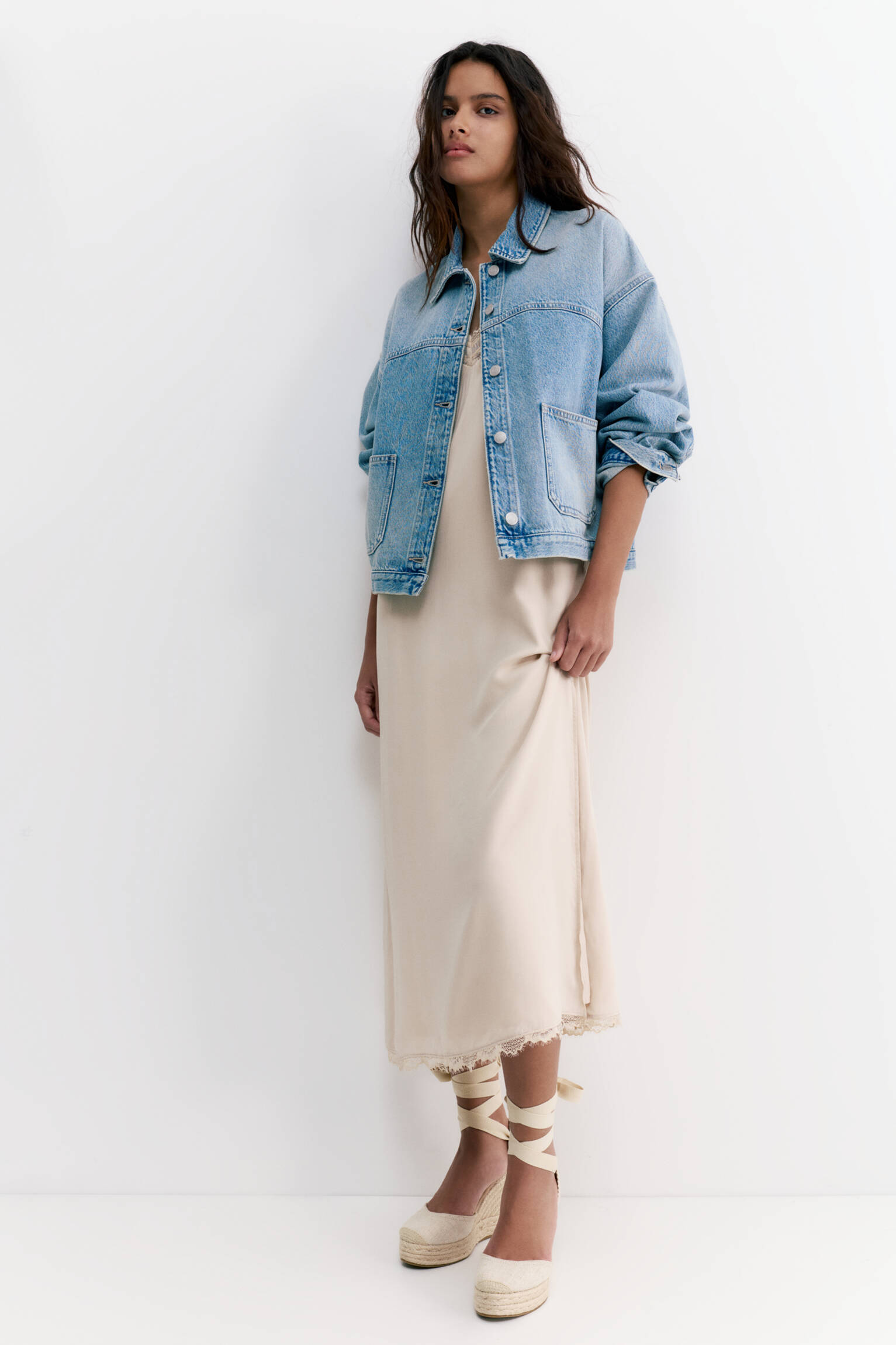 Dolgu topuklu espadril - Görsel 27