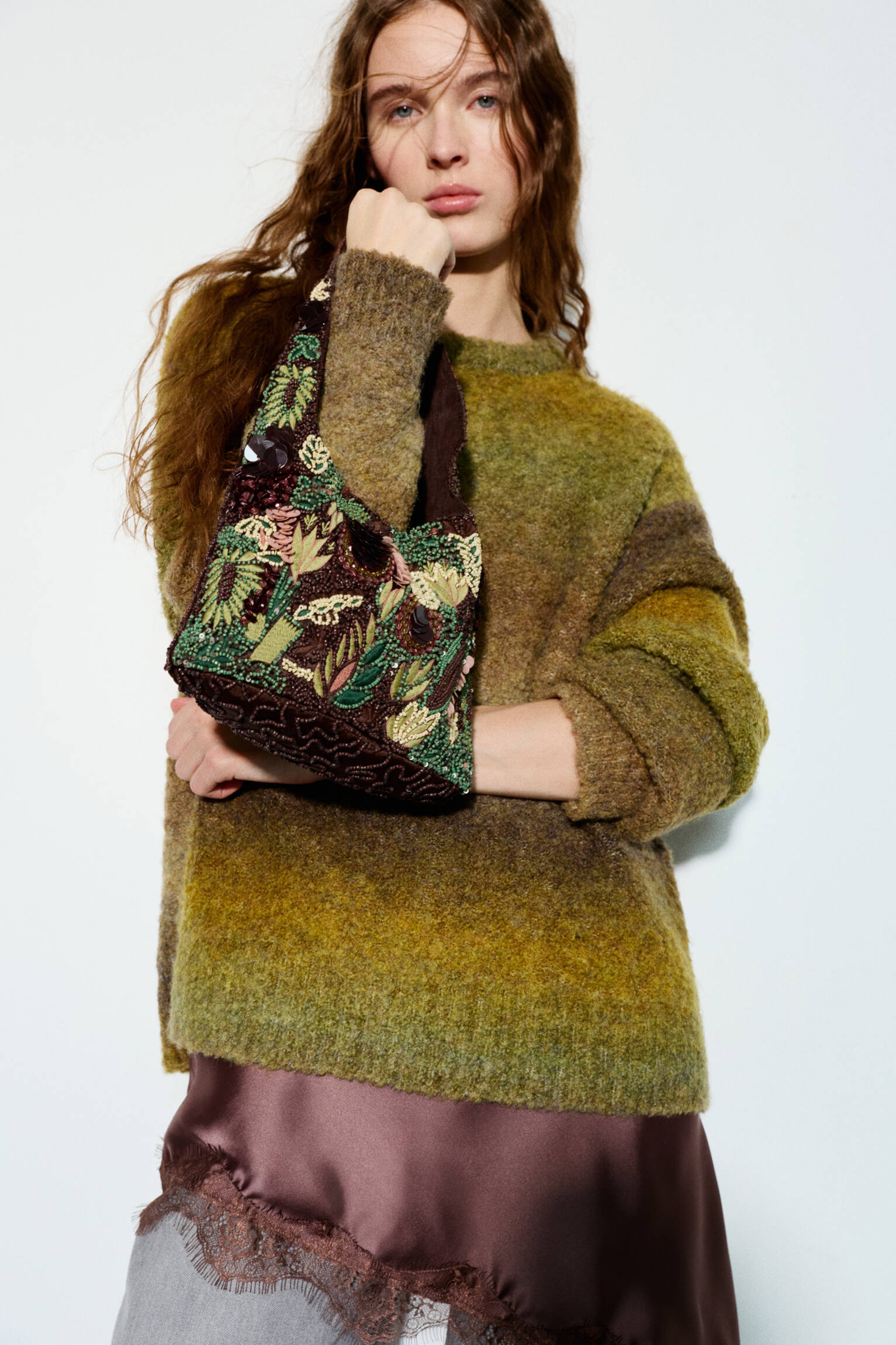 Boncuklu omuz çantası - Görsel 40