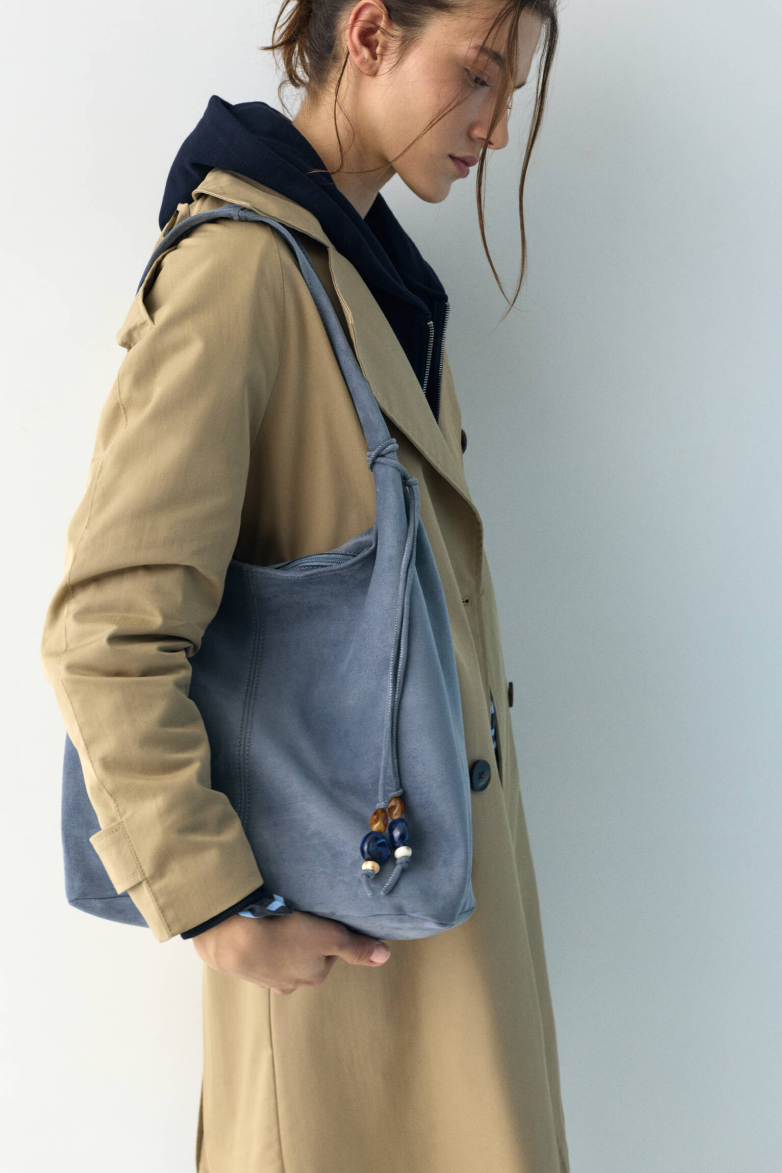 Bolso shopper adorno