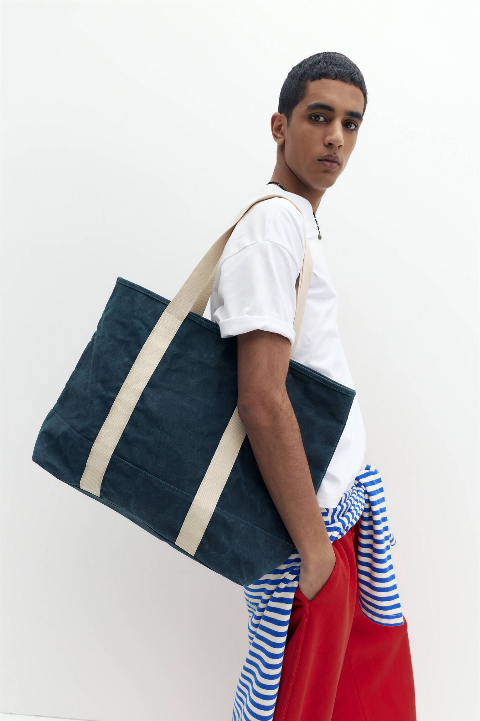 STWD eskitme görünümlü tote çanta - Görsel 78