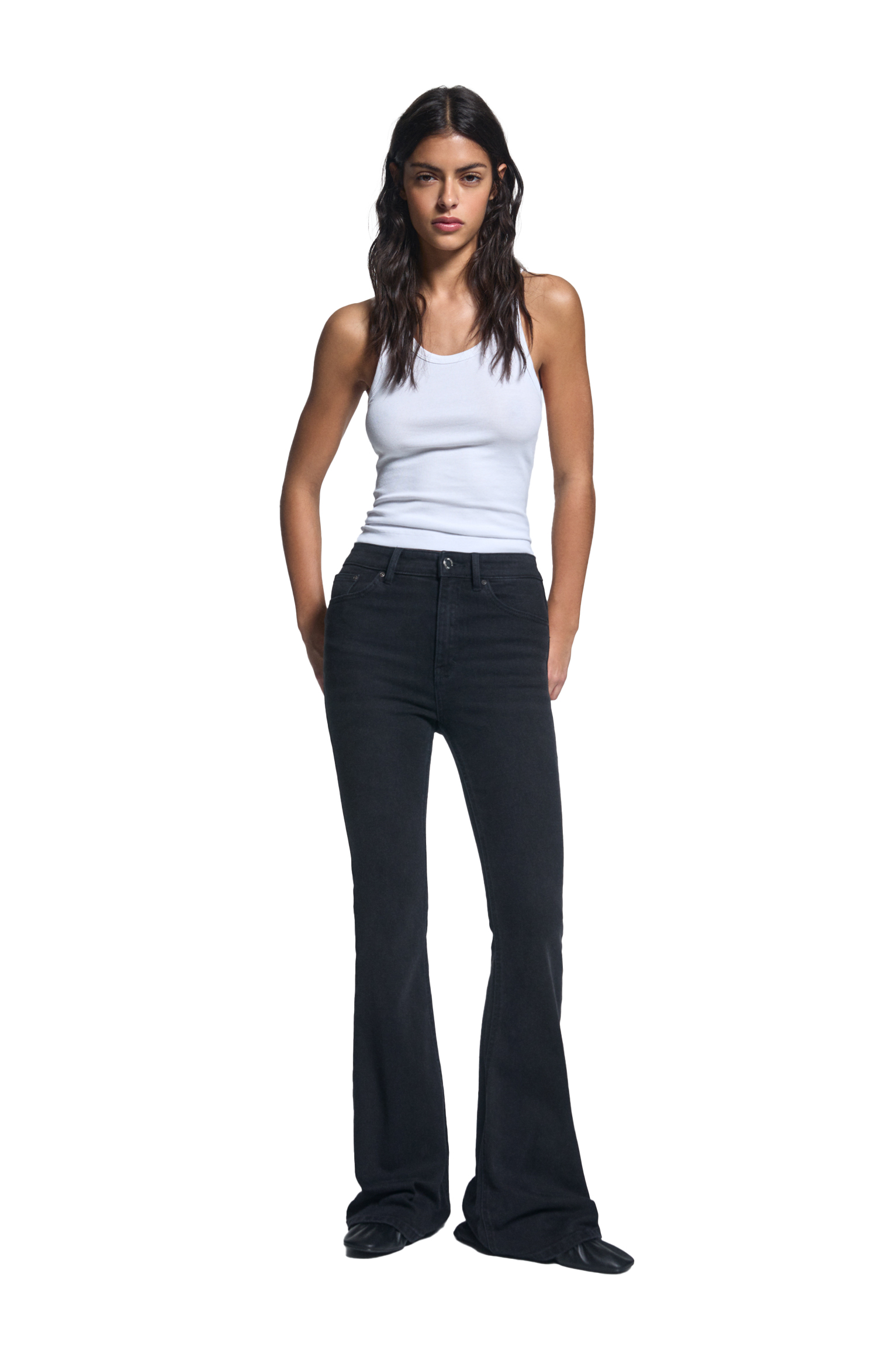 Pantalon femme pull and bear new arrivals