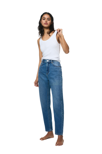 Pull and bear store jeans mom fit