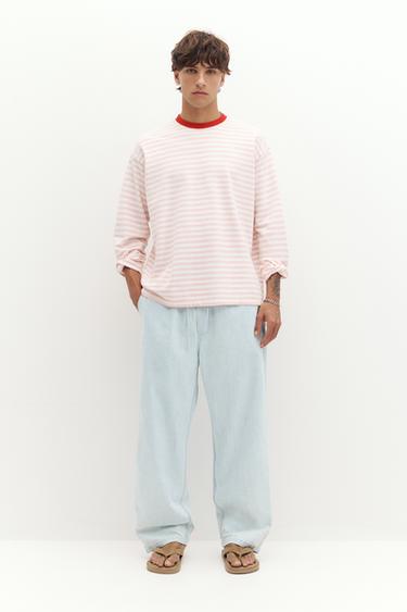 Denim joggers — Pale blue 1