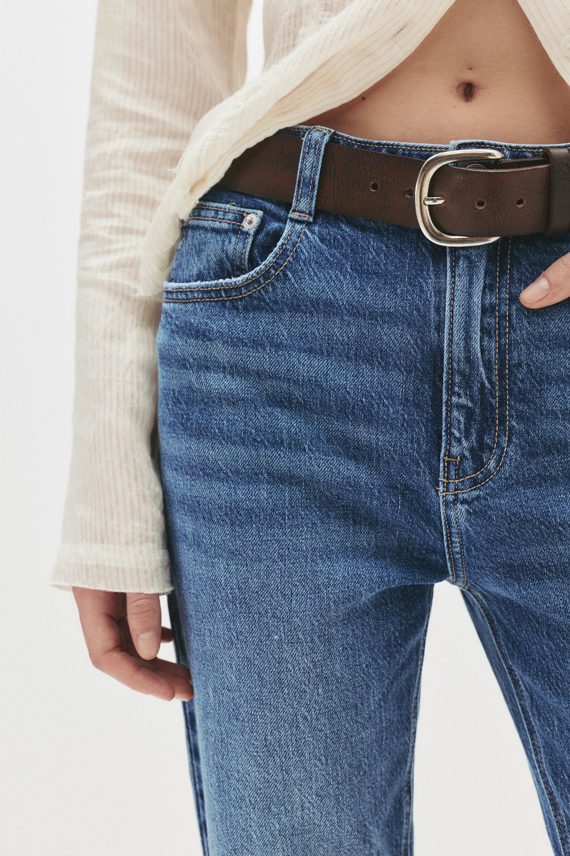 Slim fit comfort jeans — Medium blue