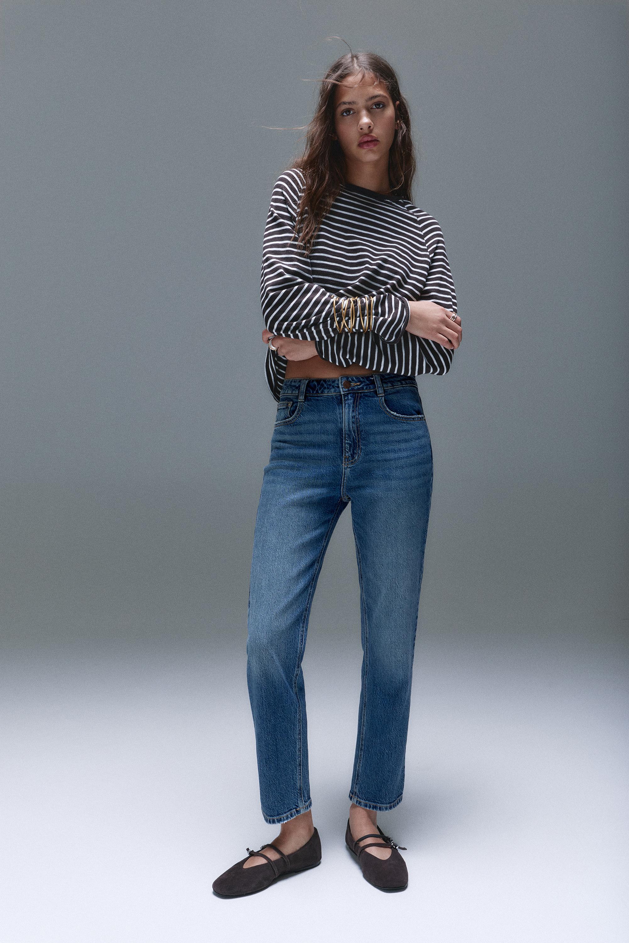 Slim fit comfort jeans — Medium blue