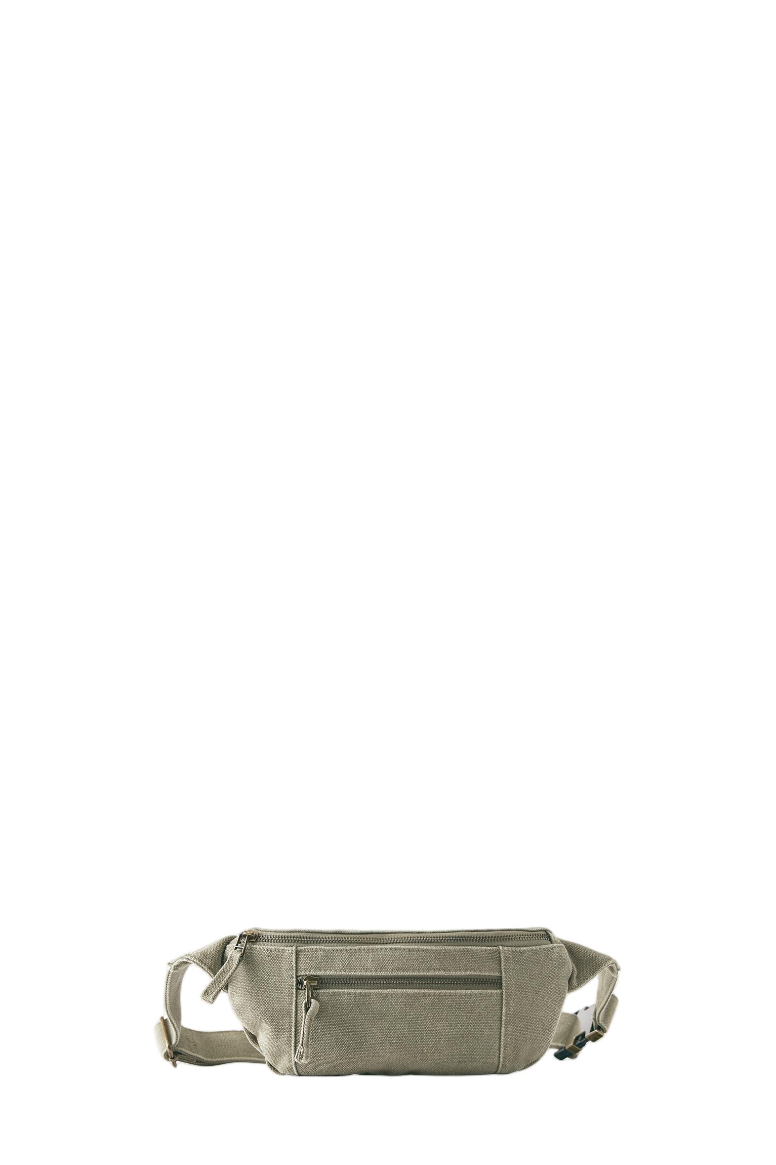 Canvas belt bag — Khaki