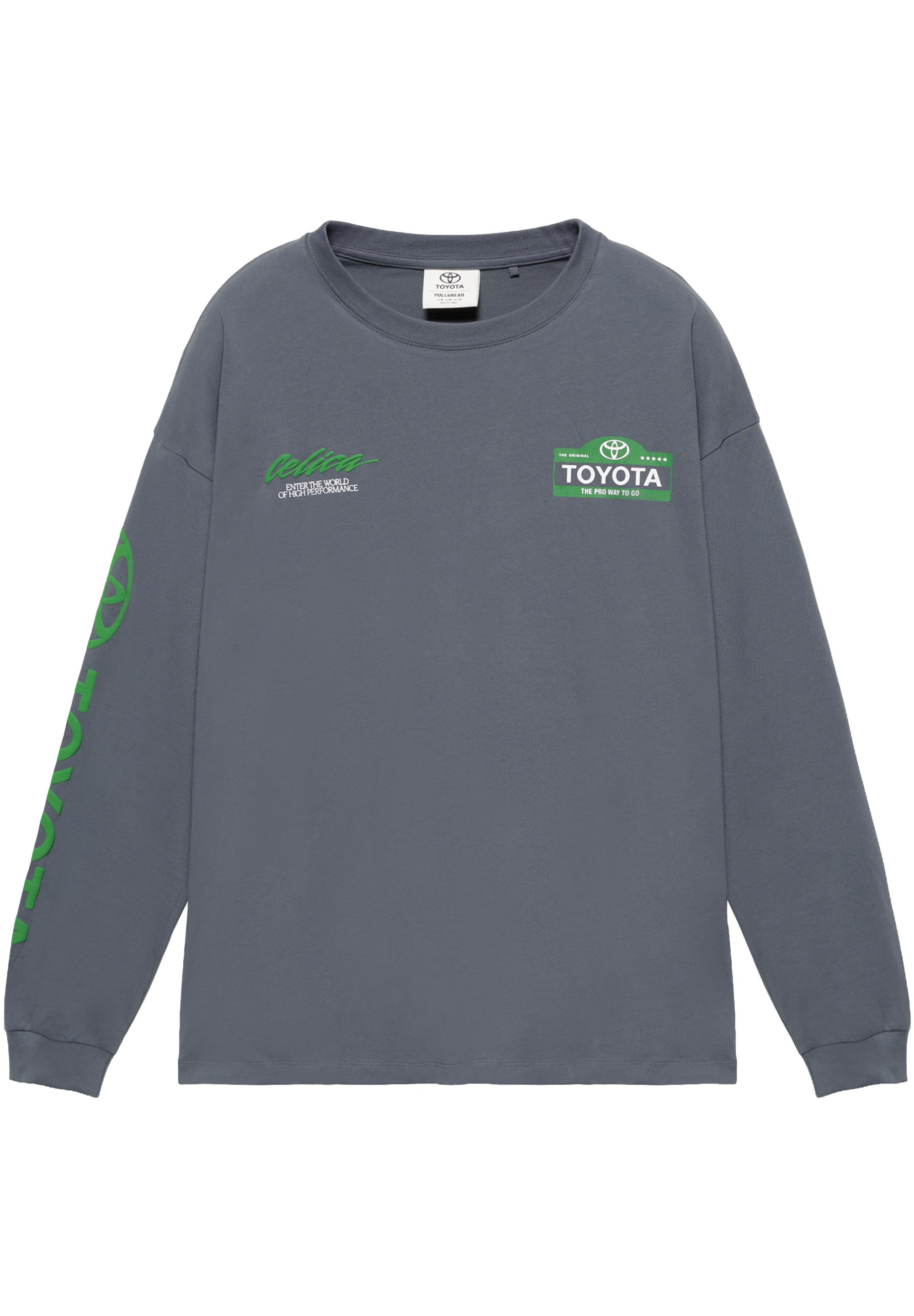 Toyota Celica long sleeve T-shirt — Dark anthracite