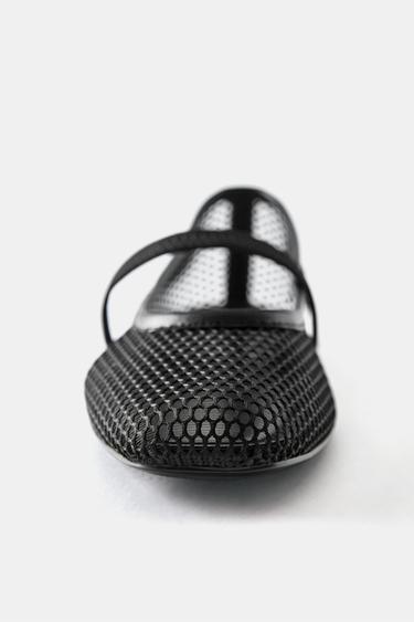 Mesh ballet flats — Black 6