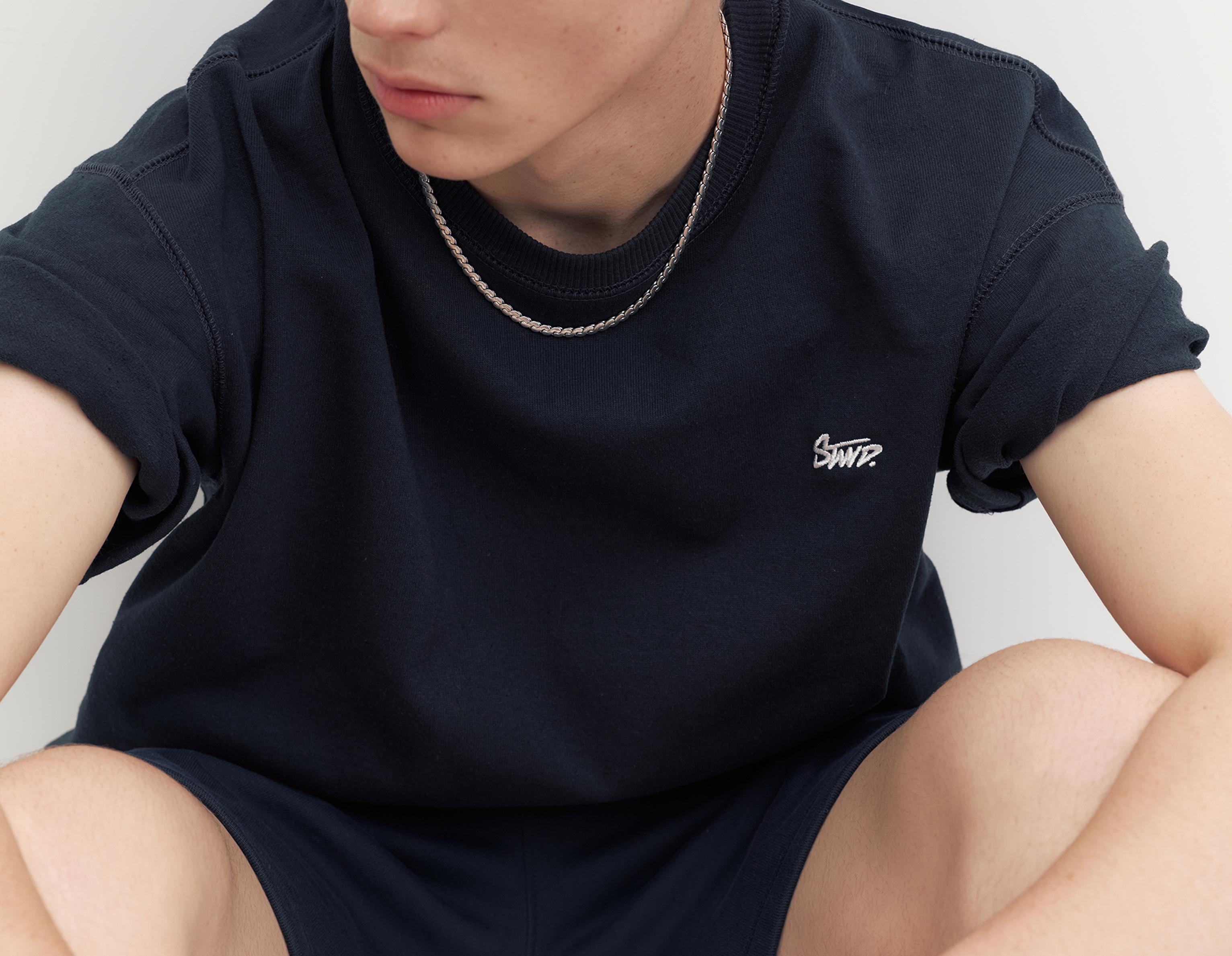 Short sleeve STWD sweatshirt — Blue
