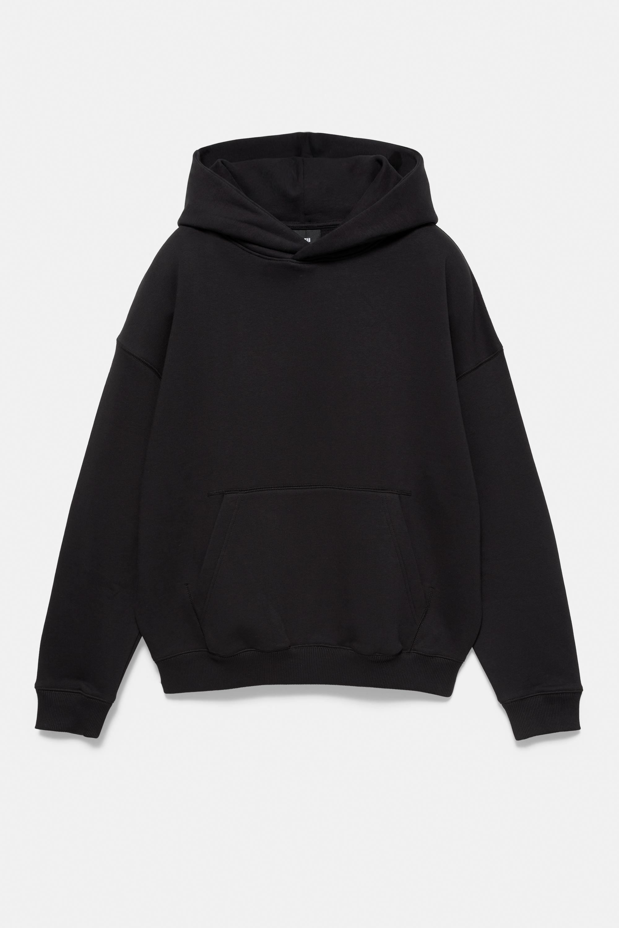 Boxy fit hoodie — Black
