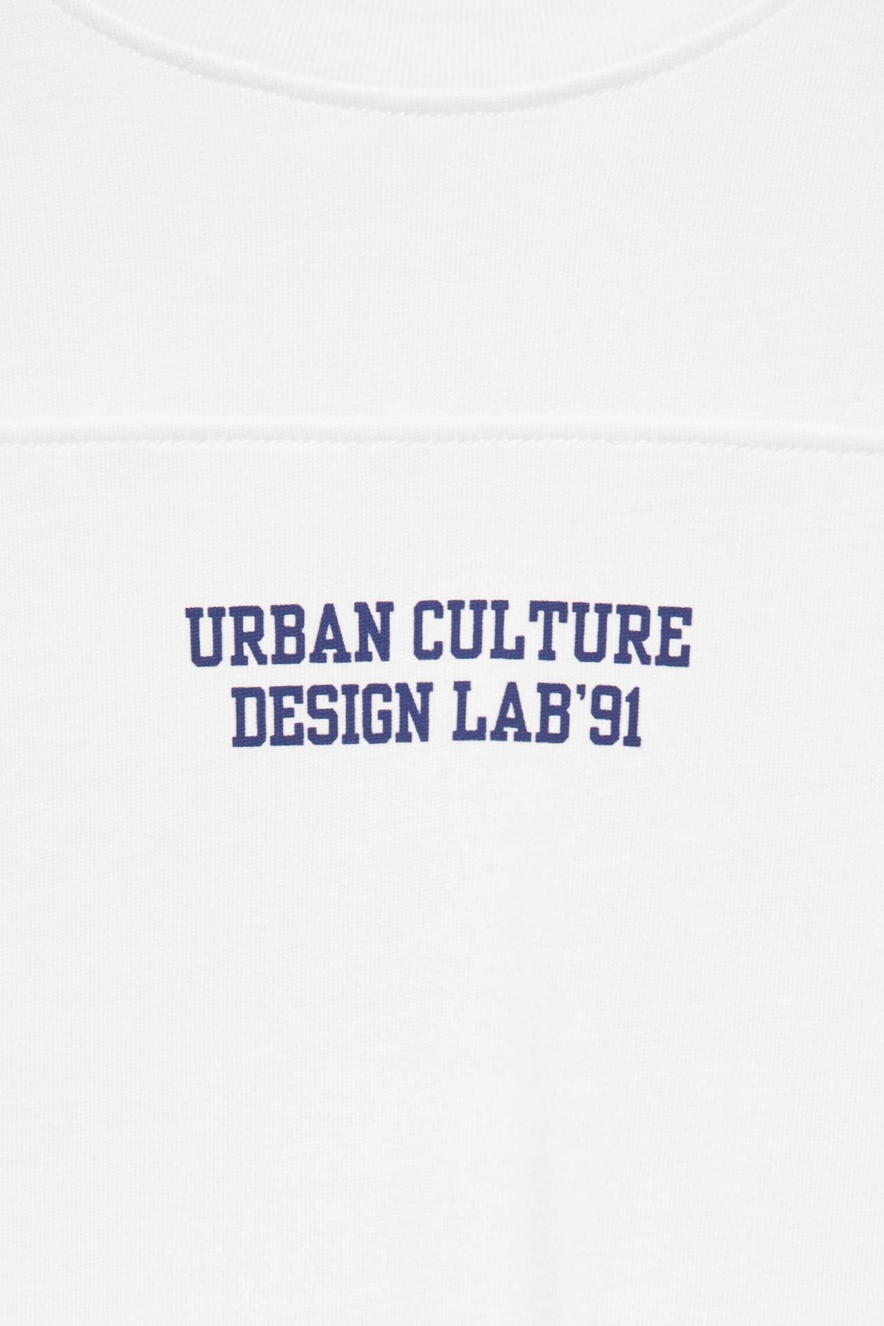 Long sleeve graphic and number T-shirt — Ice