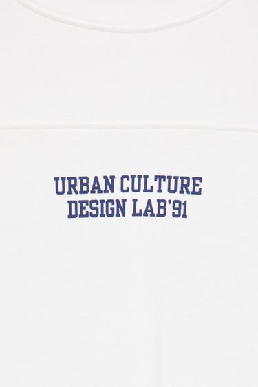 Long sleeve graphic and number T-shirt — Ice 6