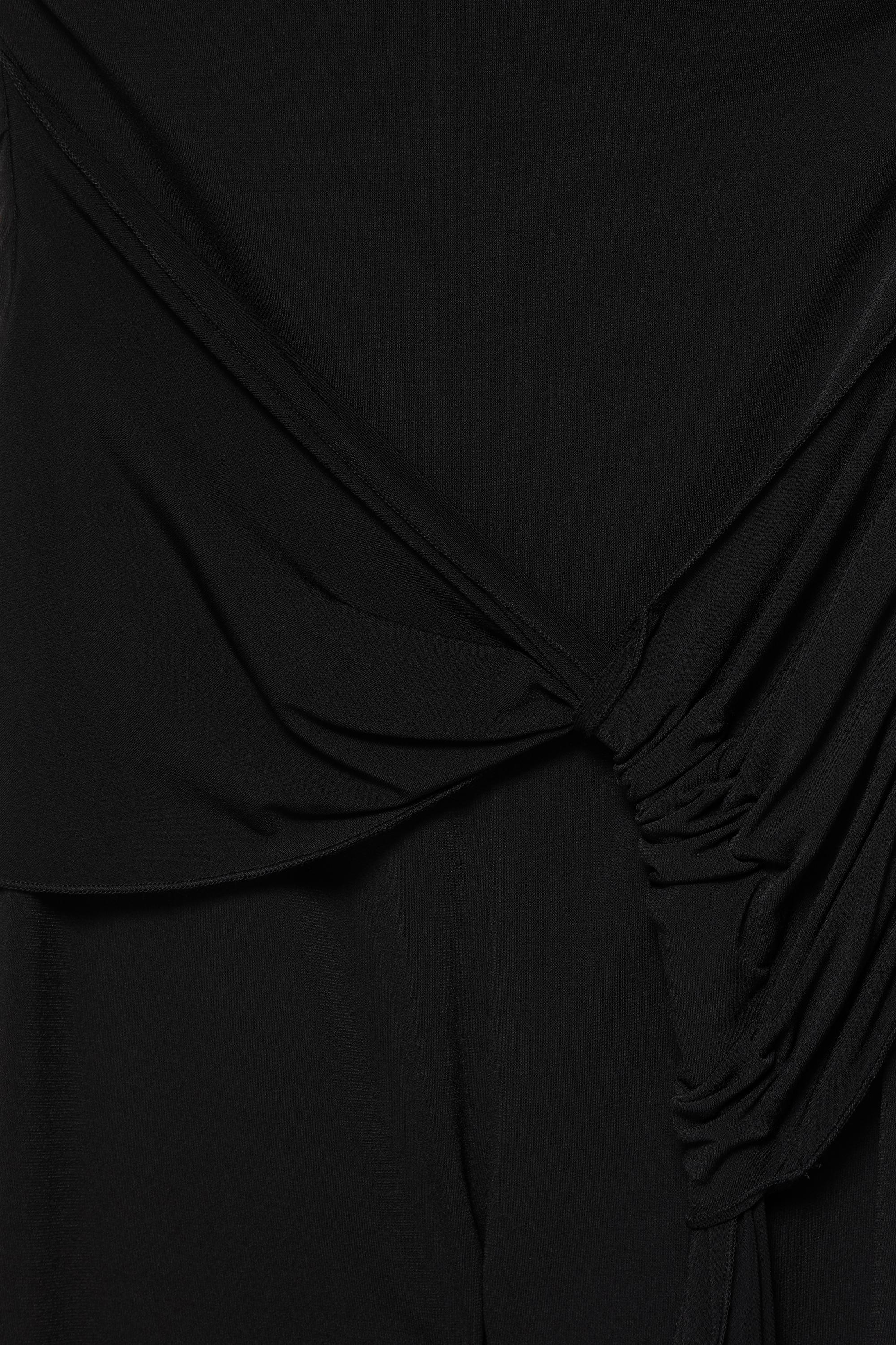 Strapless jumpsuit — Black