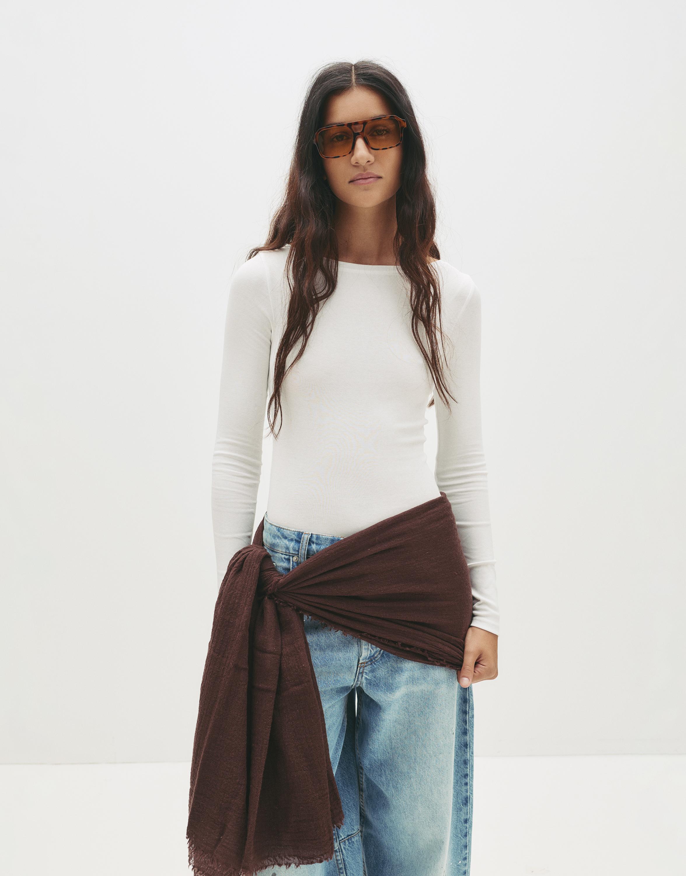 Uzun kollu body - Görsel 19