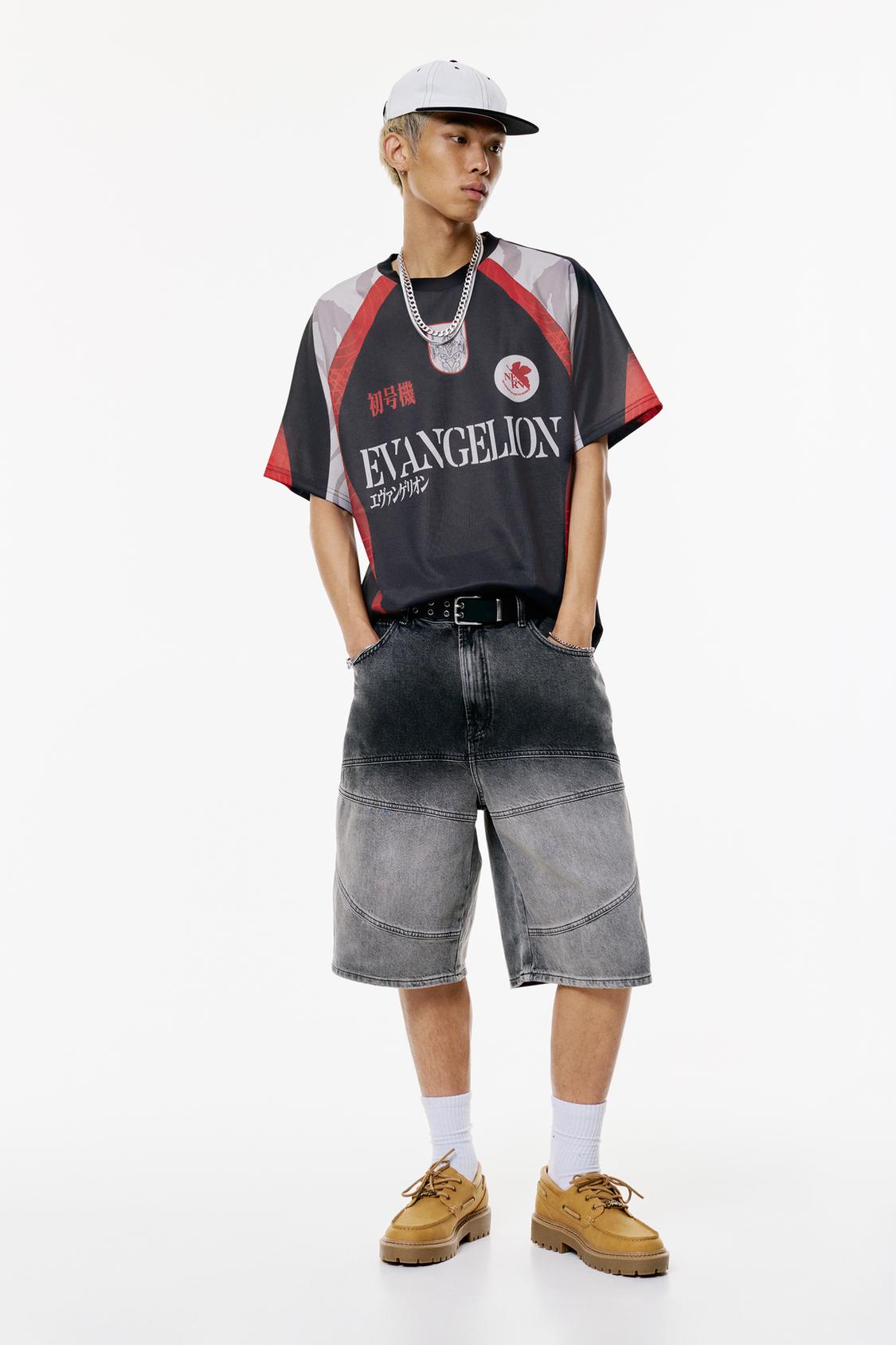 Evangelion T-shirt PULL&BEAR