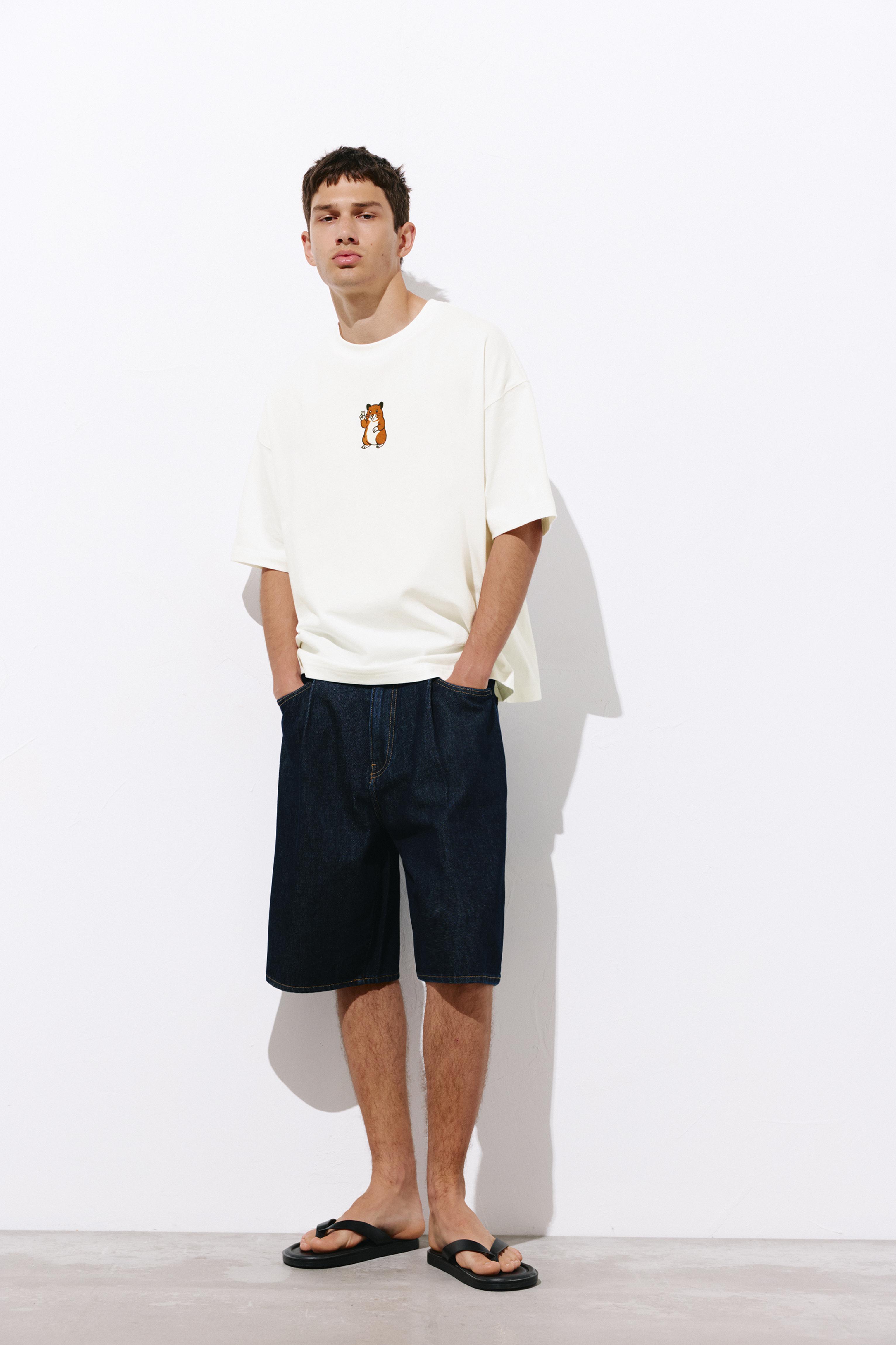 Hamster graphic T-shirt — White