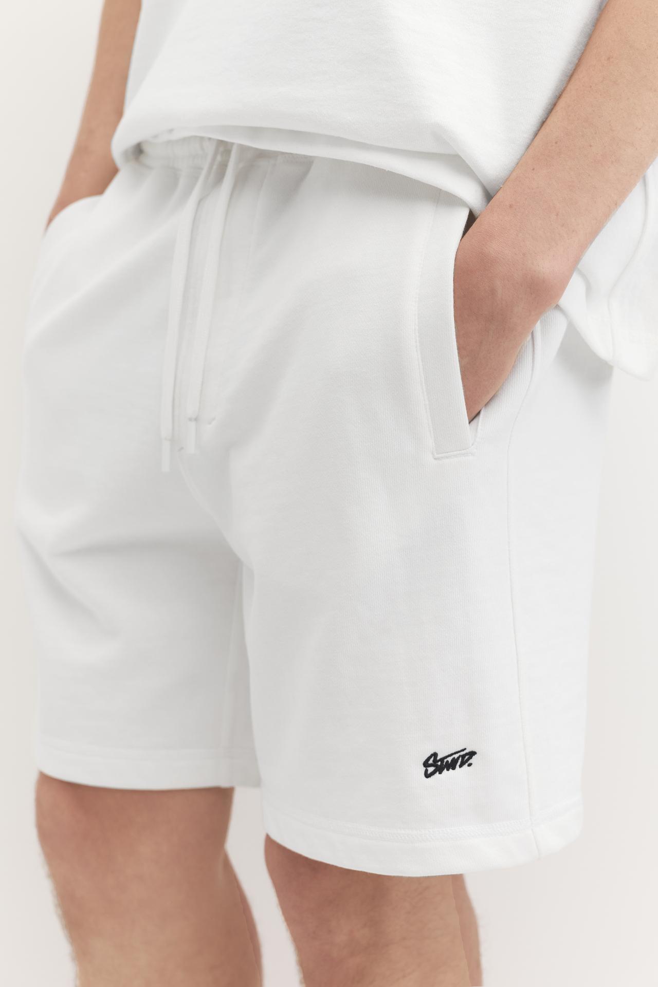 STWD jogger Bermuda shorts — White