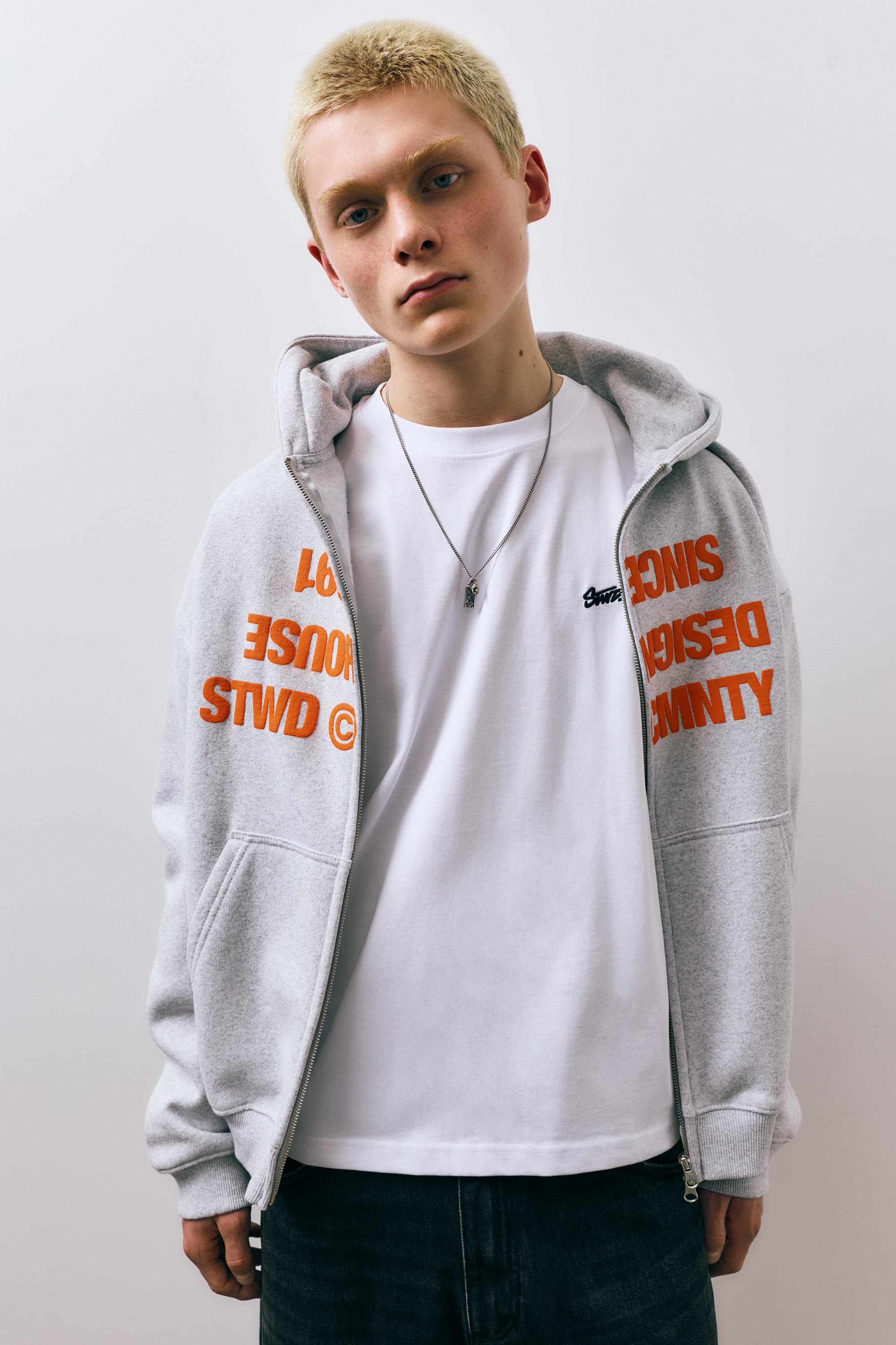 STWD logo boxy T-shirt — White