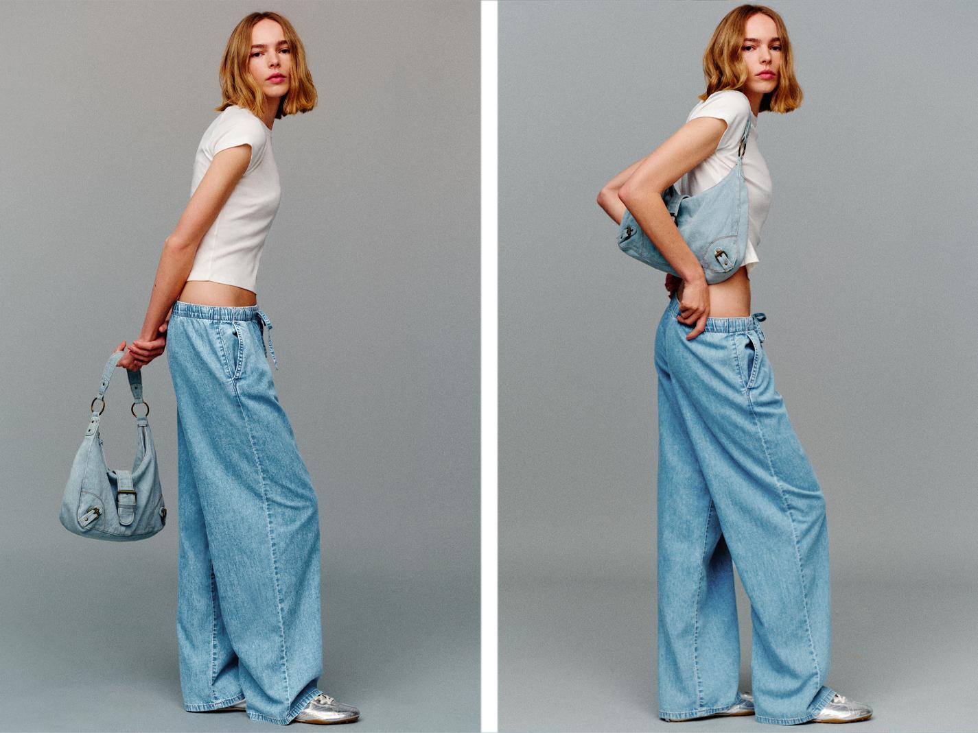 Kot tokalı omuz çantası - Görsel 16