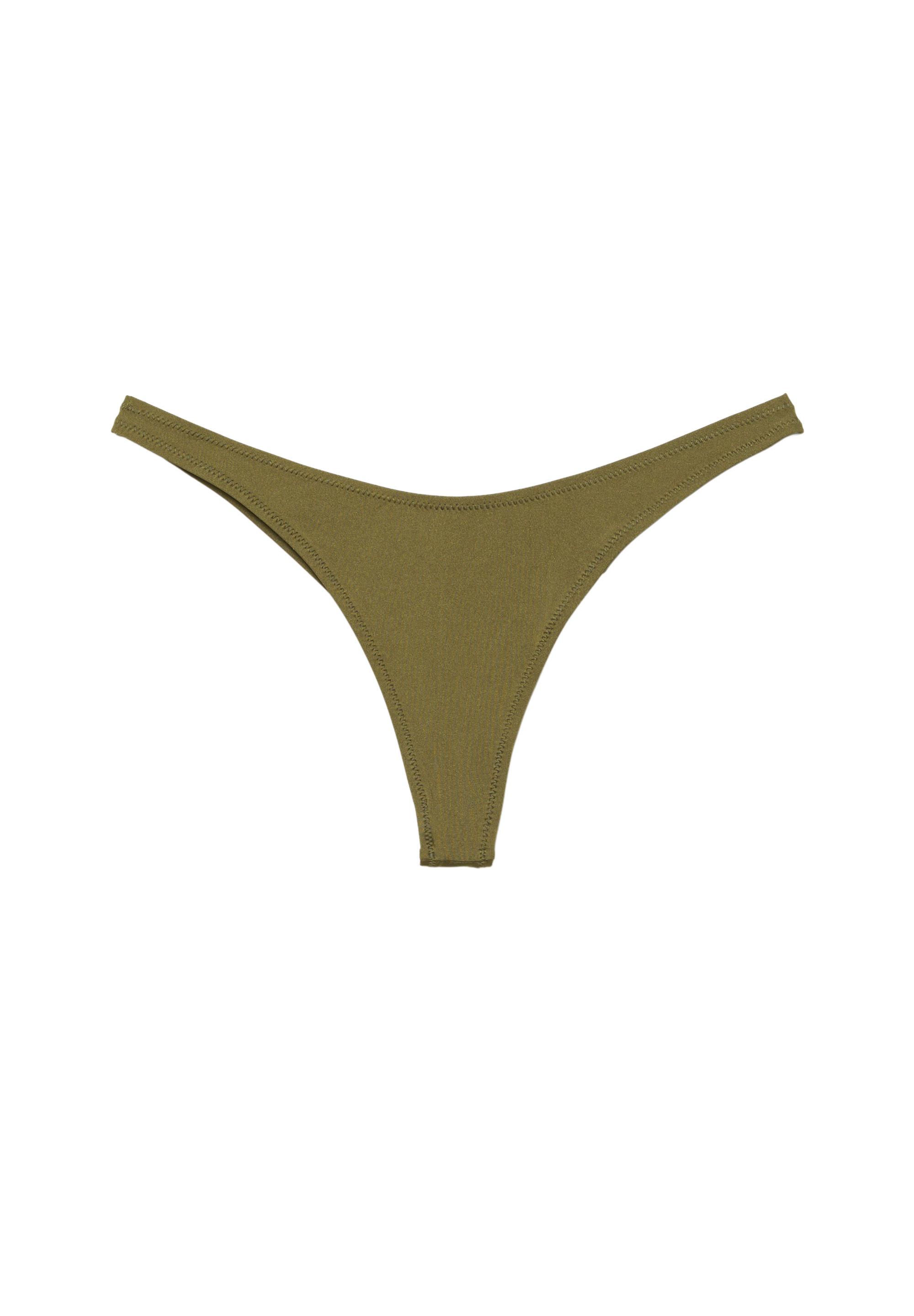 Saten tanga bikini altı - Görsel 5