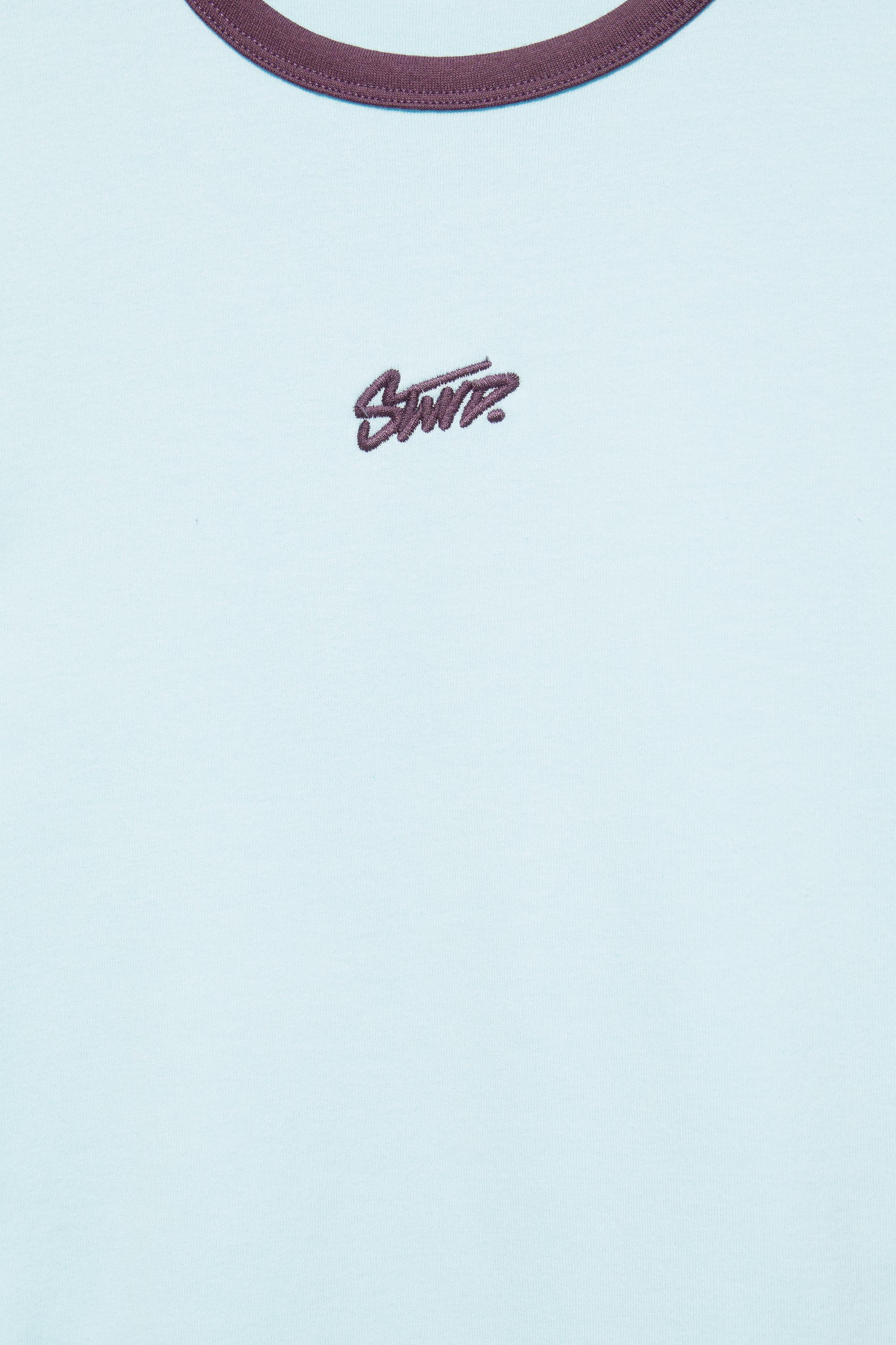 STWD graphic T-shirt — Pale blue