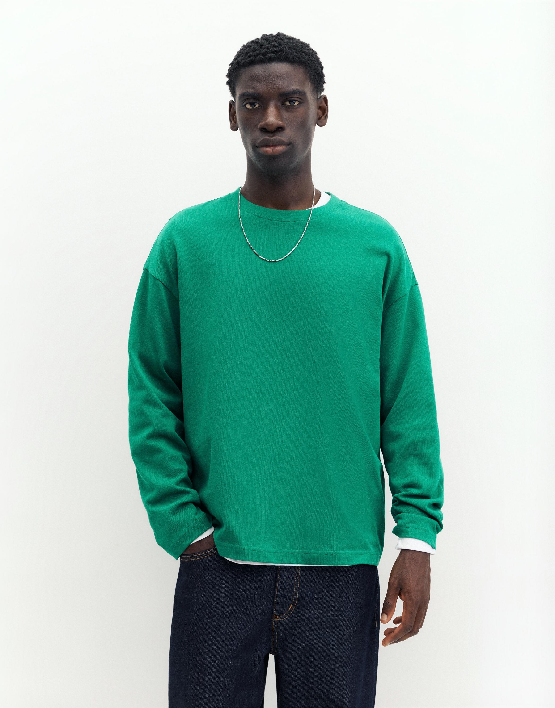 Heavy weight relaxed fit T-shirt — Green