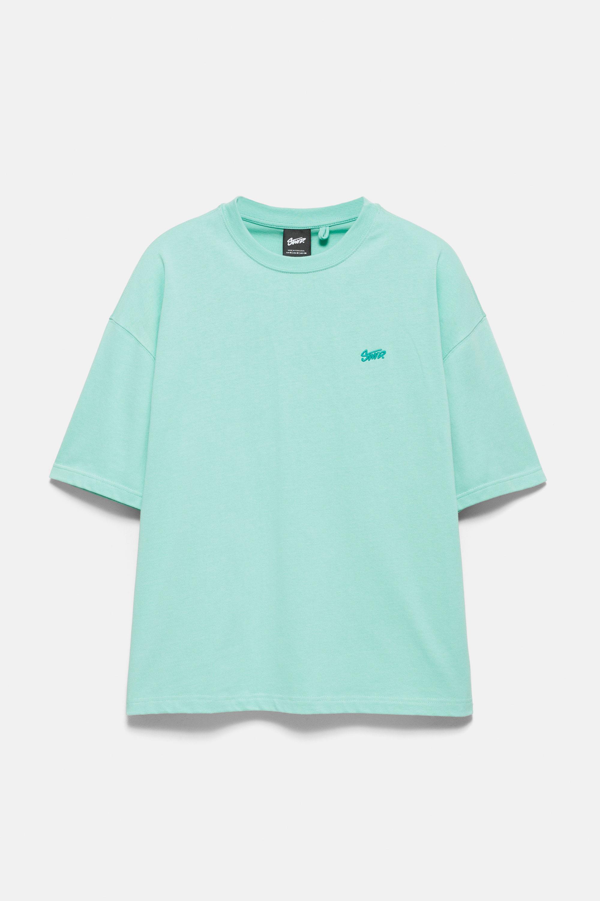 STWD logo boxy T-shirt — Green