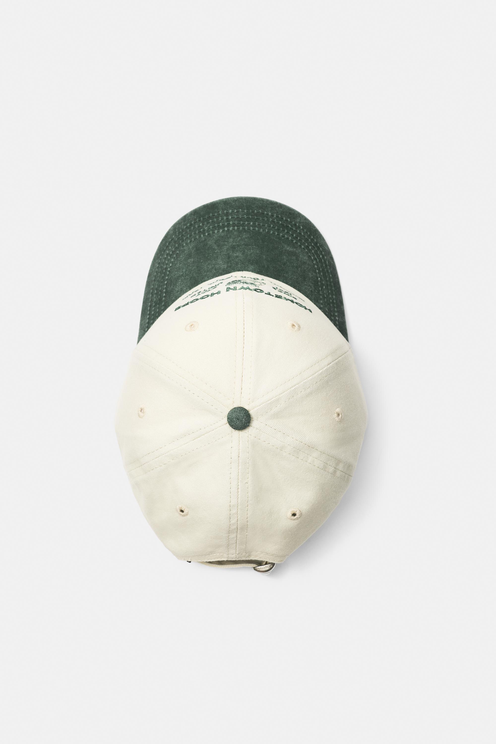 Hometown Hoops cap — Medium green