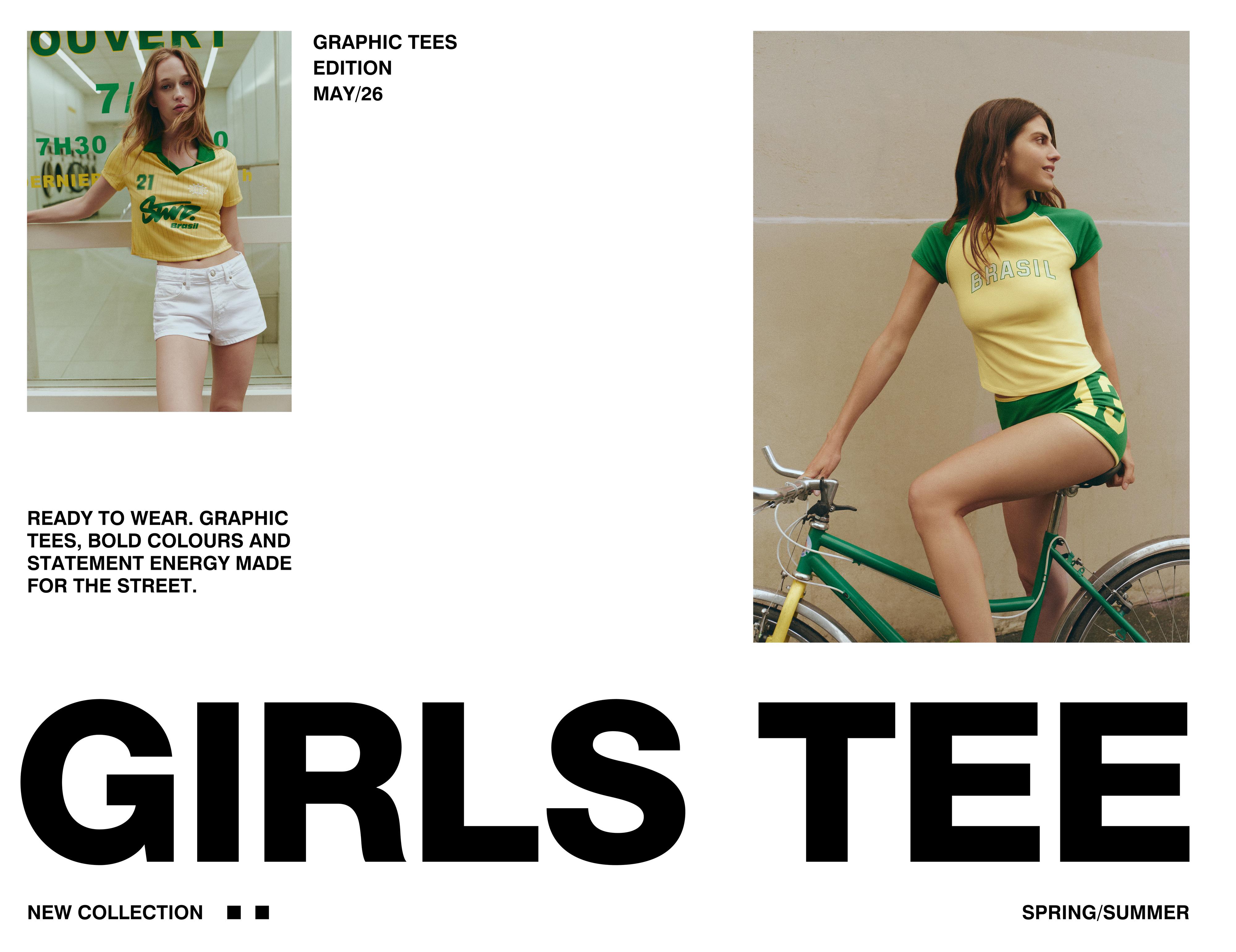 STWD Brazil T-shirt — Yellow