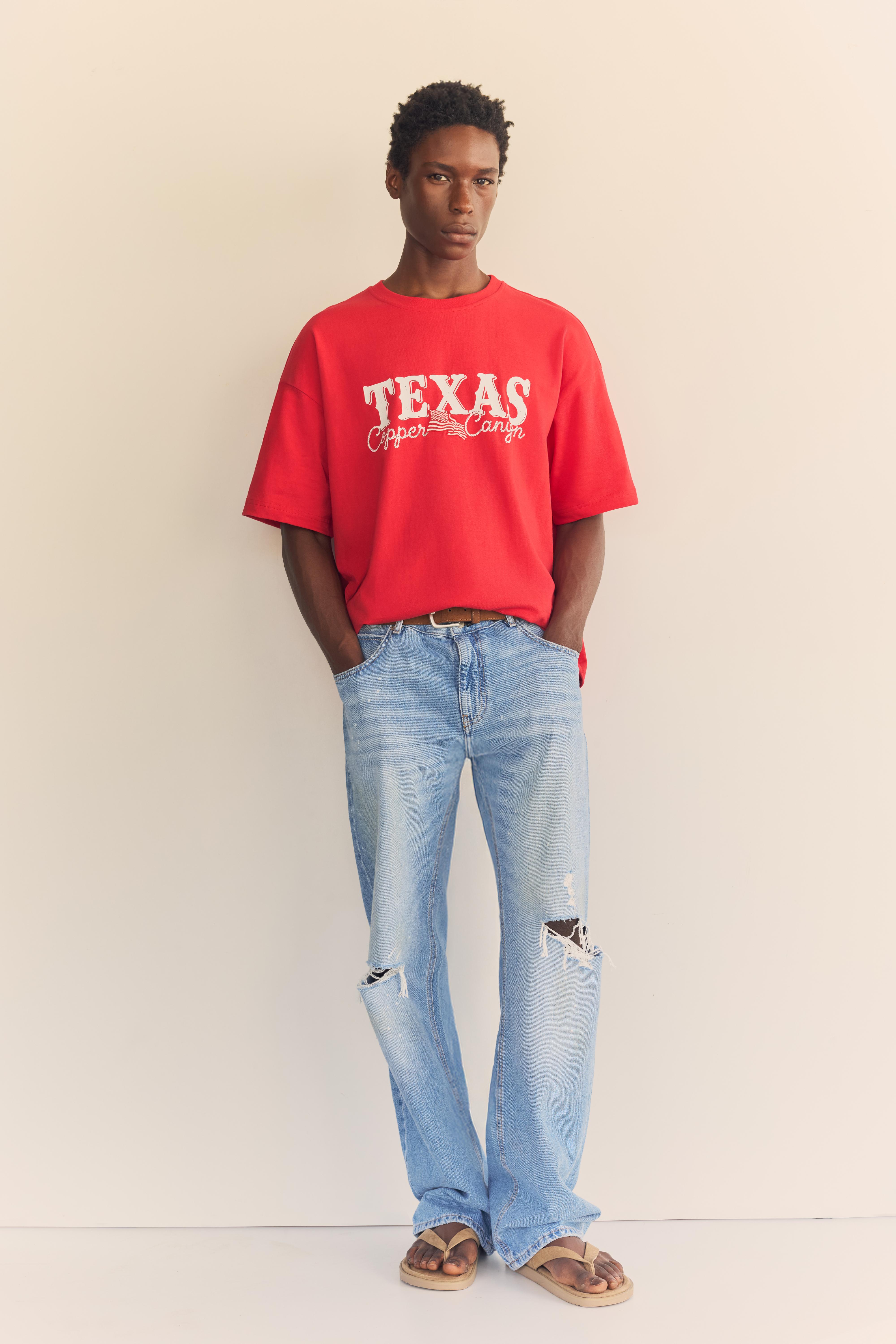 Texas T-shirt — Red