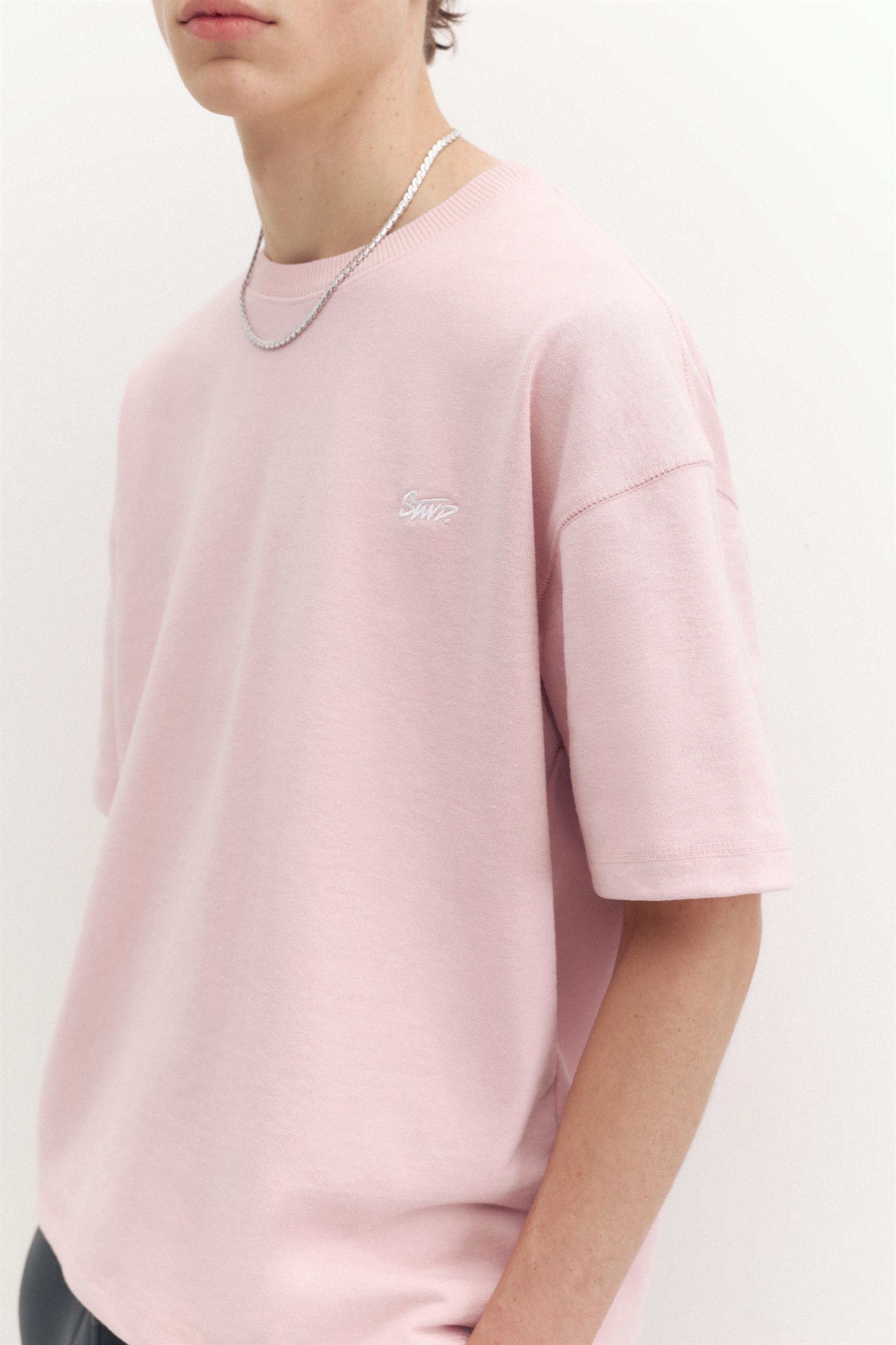 Short sleeve STWD sweatshirt — Pink