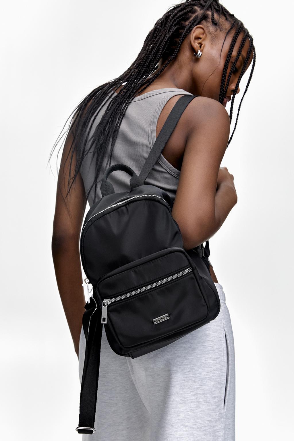 Mini mochila nylon PULL&BEAR